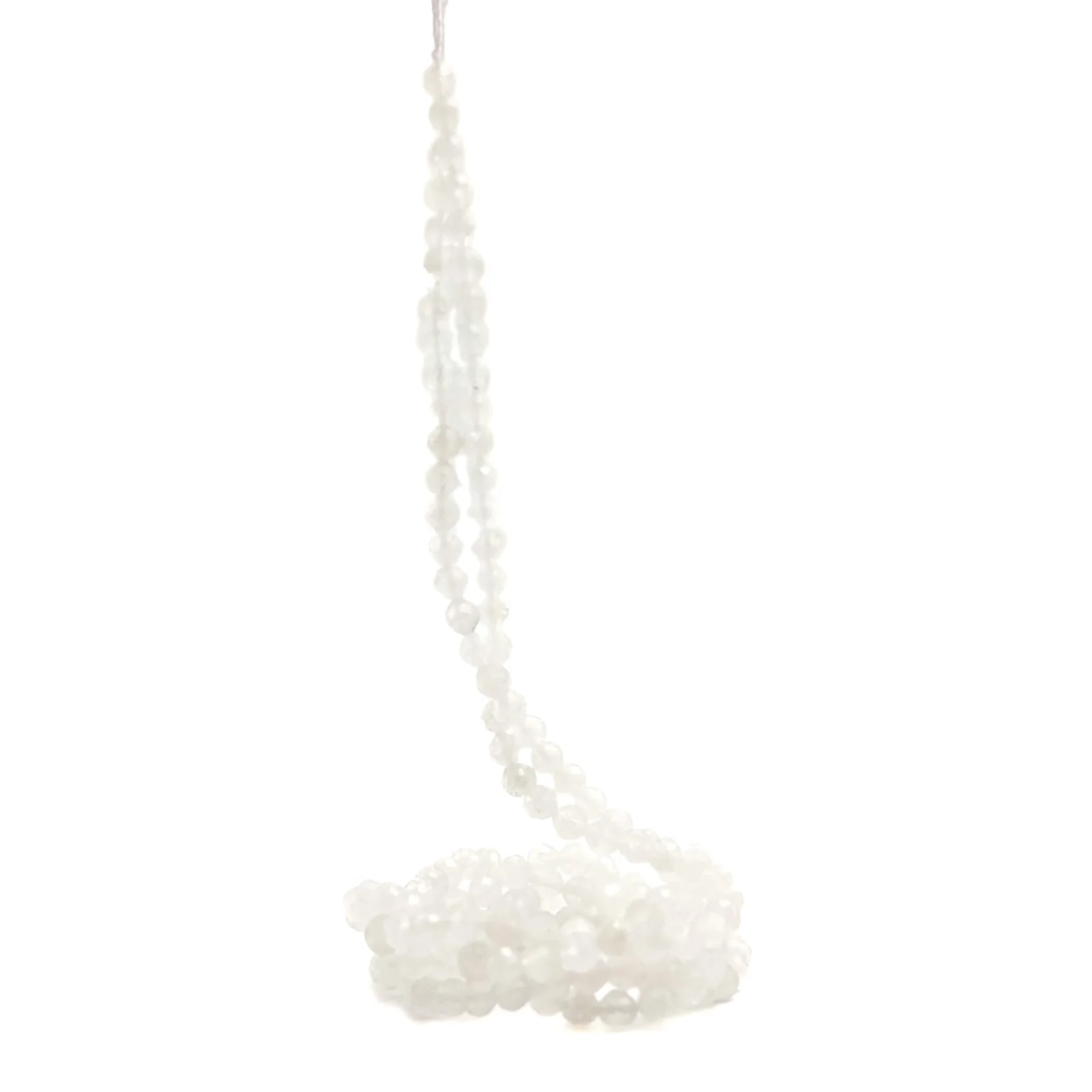 Moonstone 4.5mm Faceted Rounds Bead Strand - Image 8