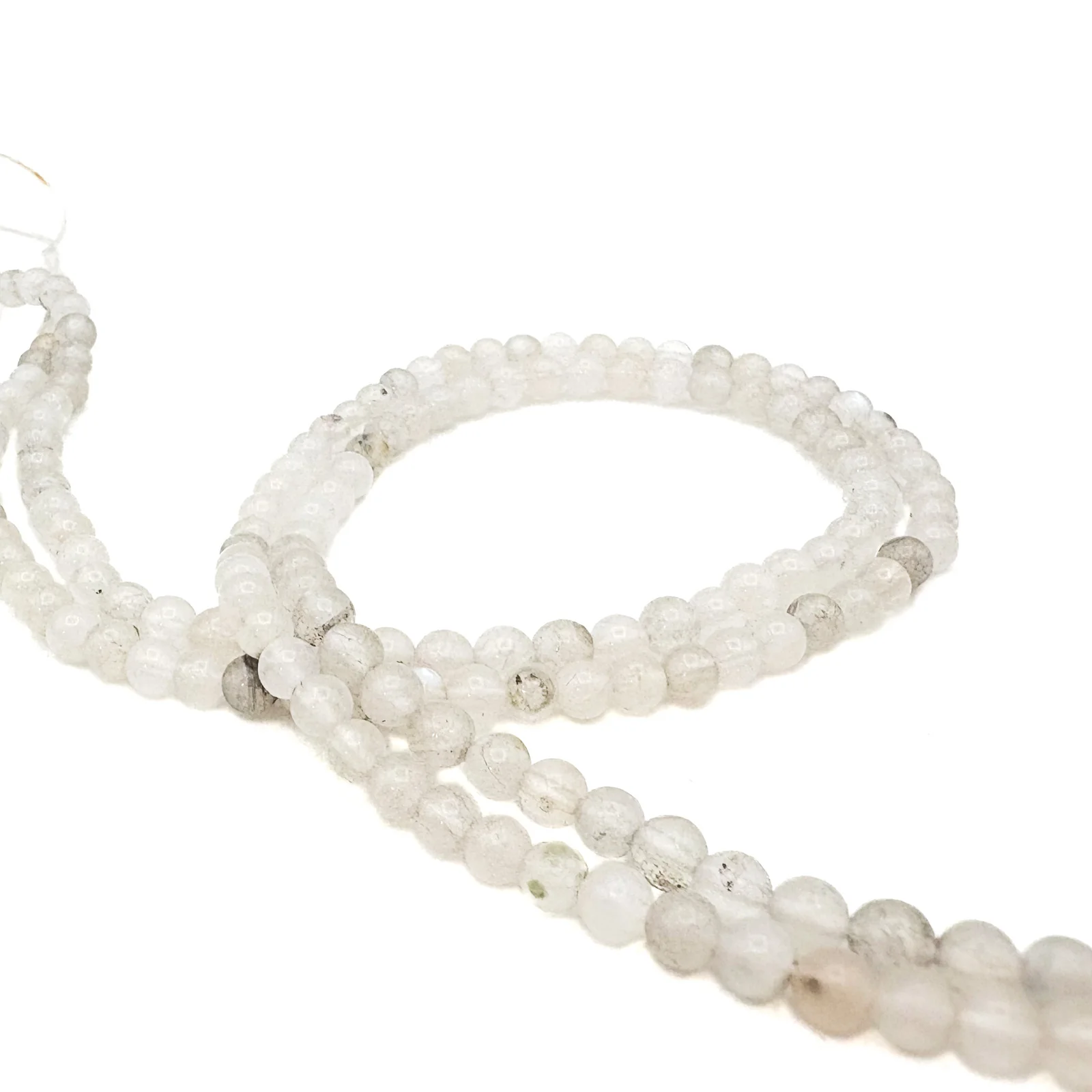 Moonstone 4.5mm Smooth Rounds Bead Strand - Image 3