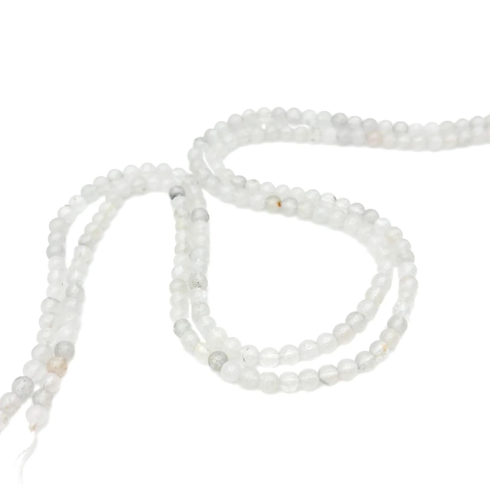 Moonstone 4.5mm Smooth Rounds Bead Strand - Image 5