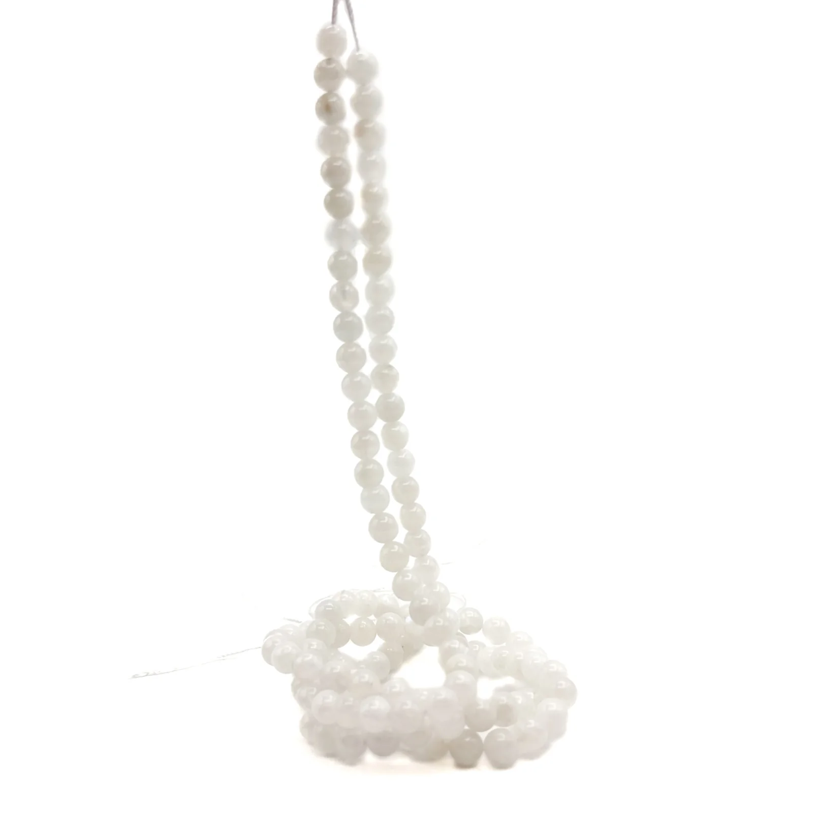 Moonstone 6.5mm Smooth Rounds Bead Strand - Image 4