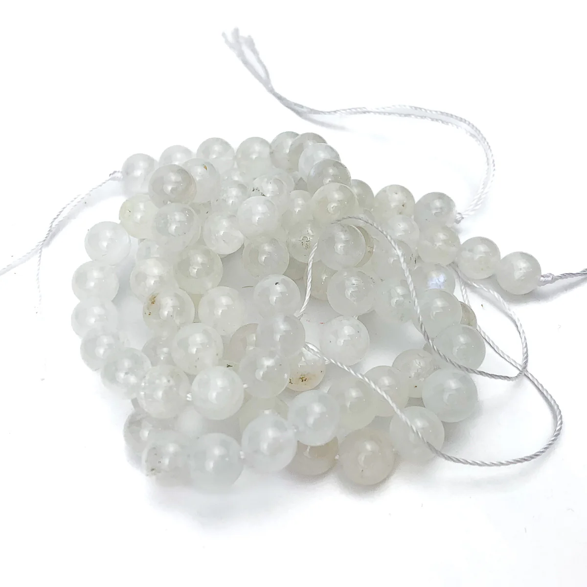 Moonstone "AAA" 8mm Smooth Rounds - Image 4