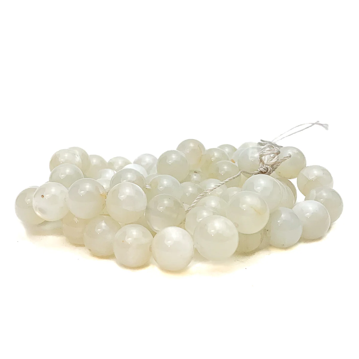 Moonstone Sri Lanka 12mm Smooth Rounds Bead Strand - Image 4