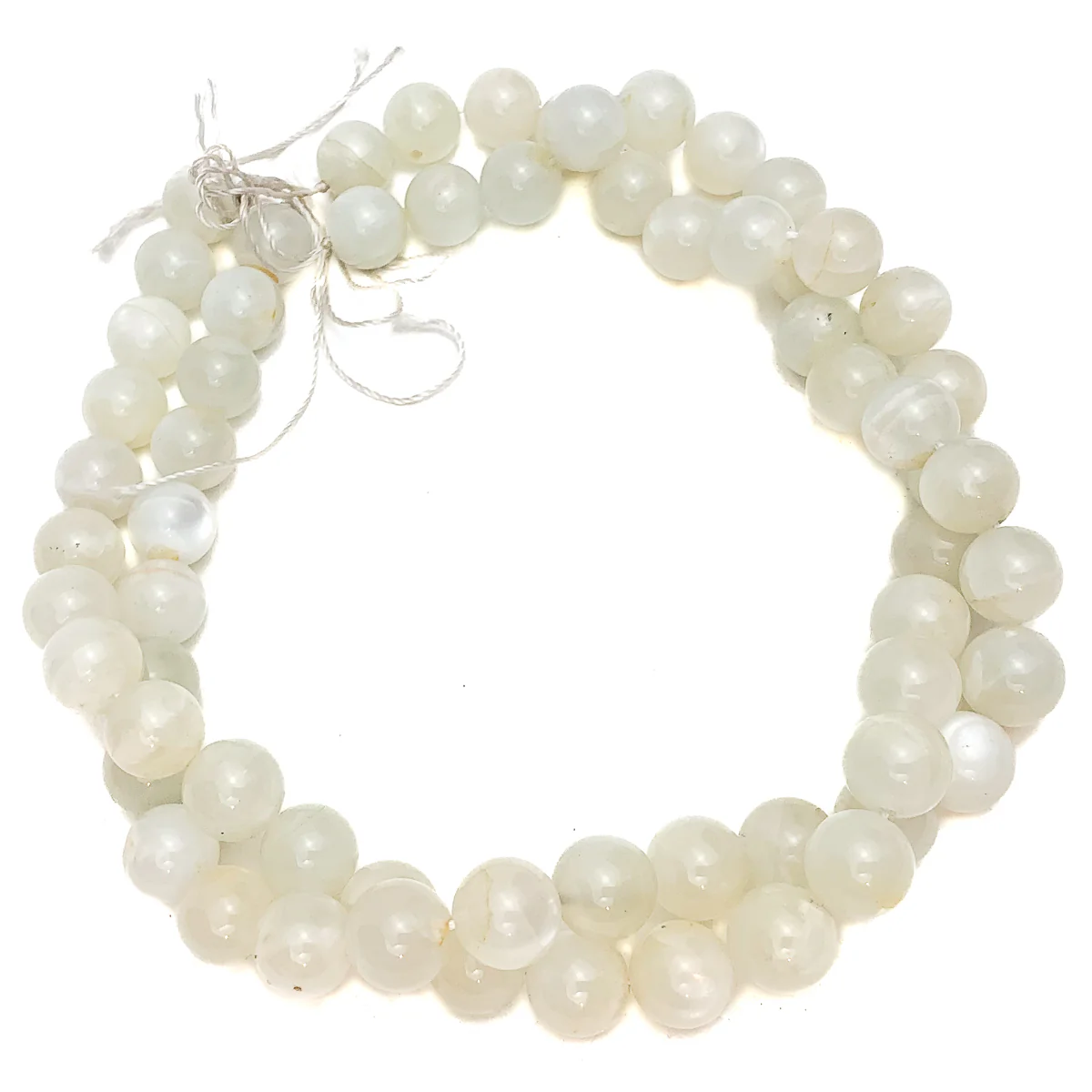 Moonstone Sri Lanka 12mm Smooth Rounds Bead Strand - Image 7