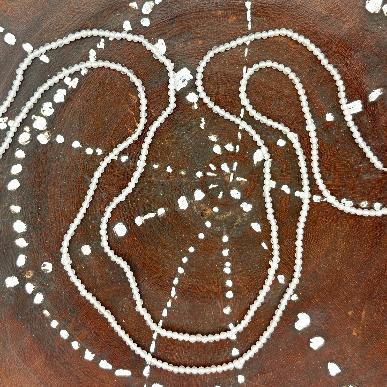 Moonstone Sri Lanka 2mm Faceted Rounds Bead Strand - Image 3
