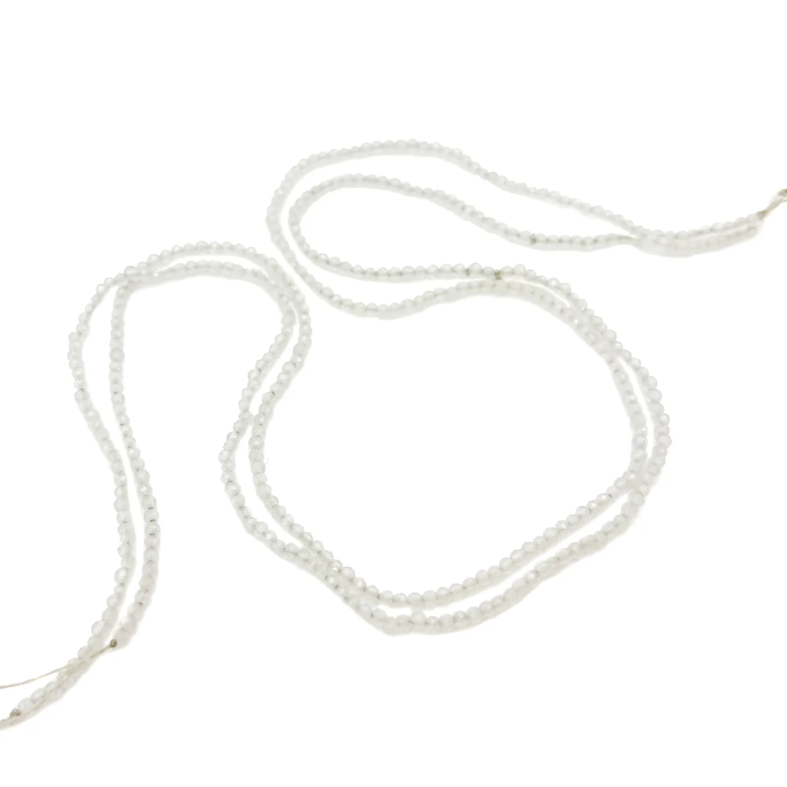 Moonstone Sri Lanka 2mm Faceted Rounds Bead Strand - Image 6