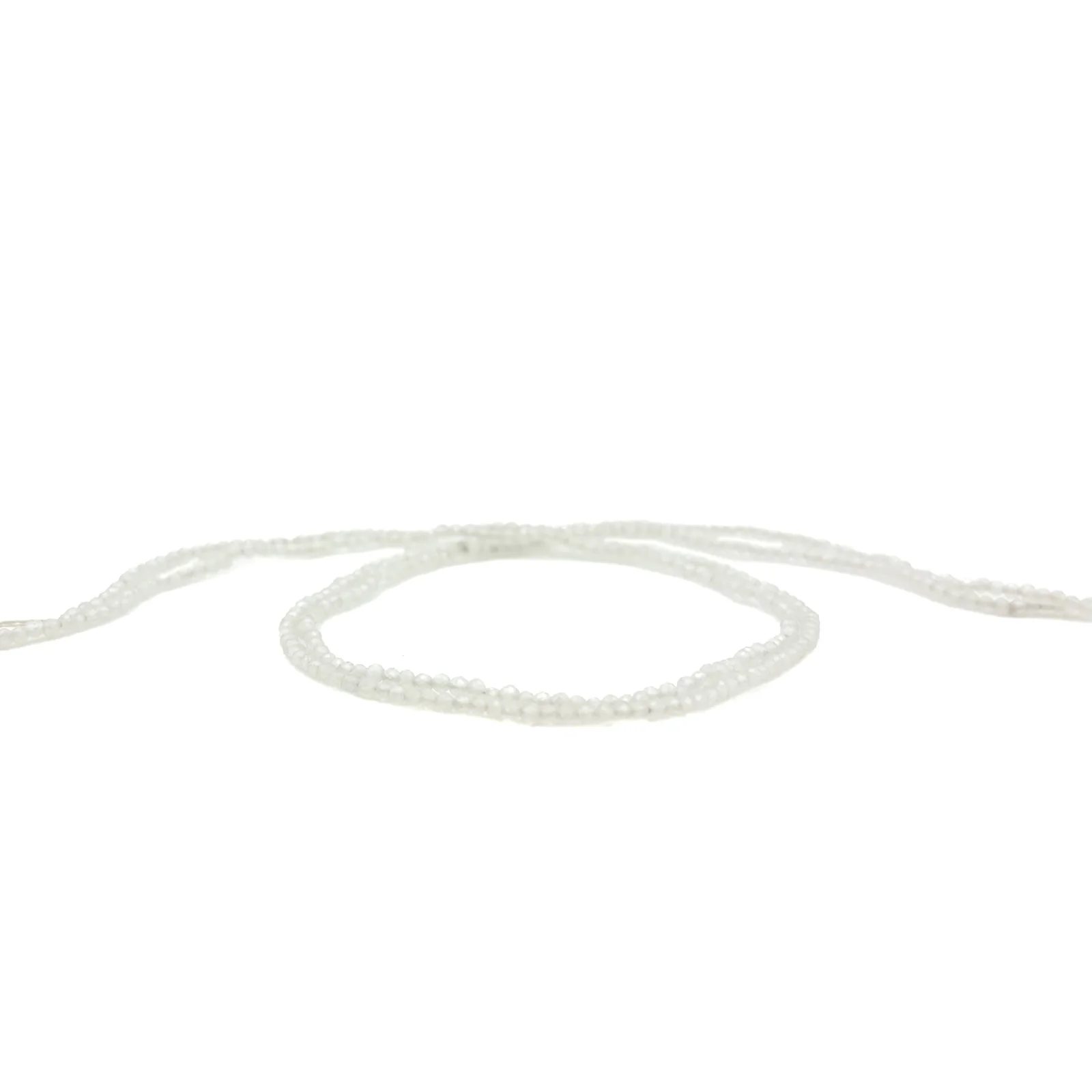 Moonstone Sri Lanka 2mm Faceted Rounds Bead Strand - Image 7