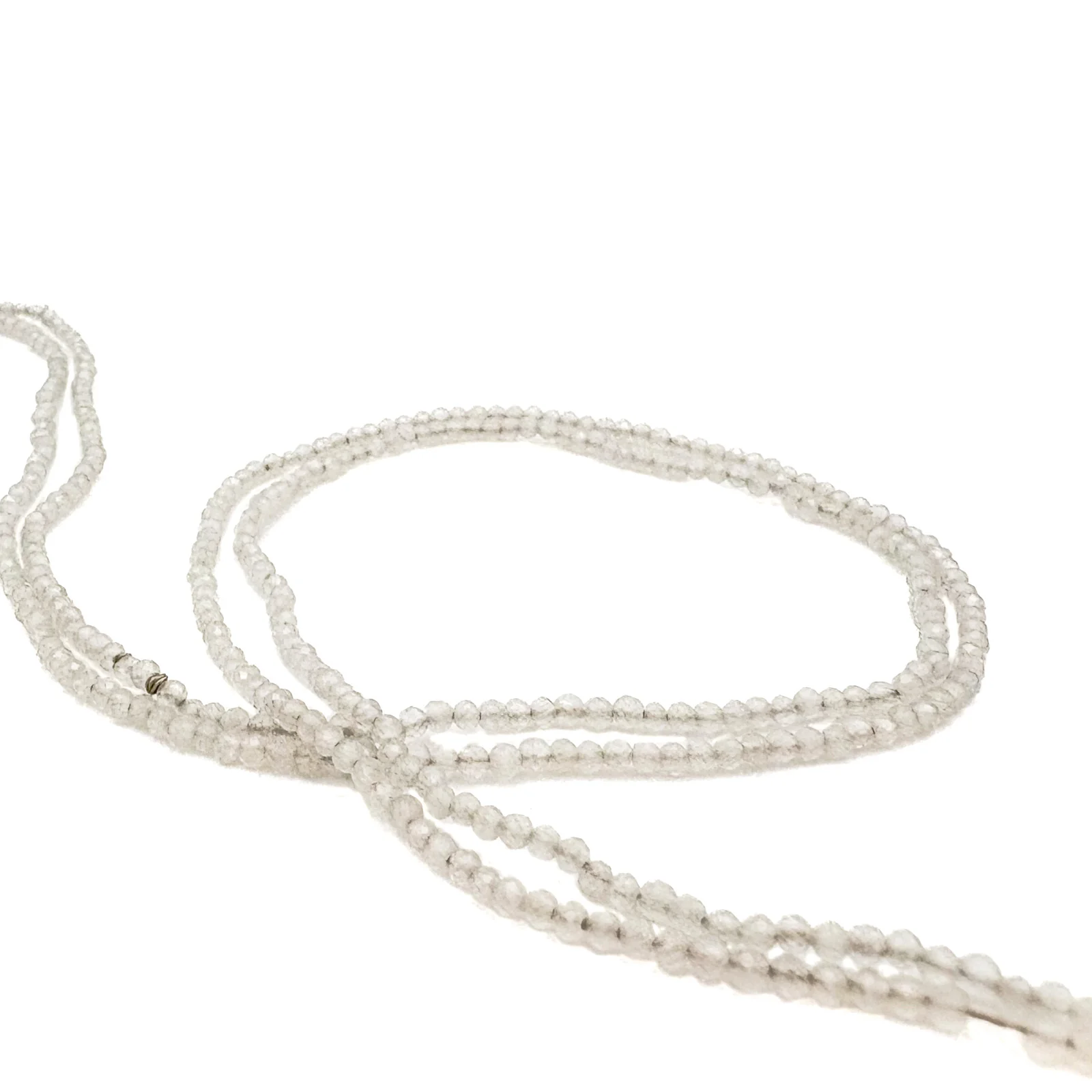 Moonstone Sri Lanka 2mm Faceted Rounds Bead Strand - Image 8