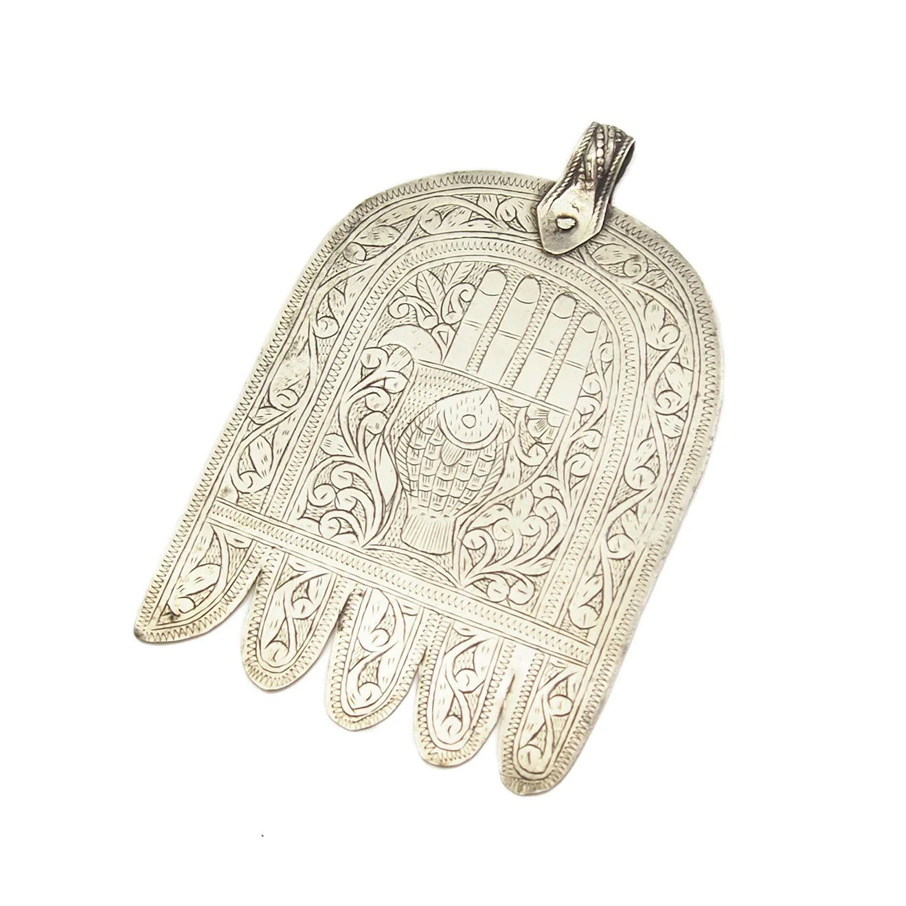 Moroccan Hamsa Pendant - Image 2