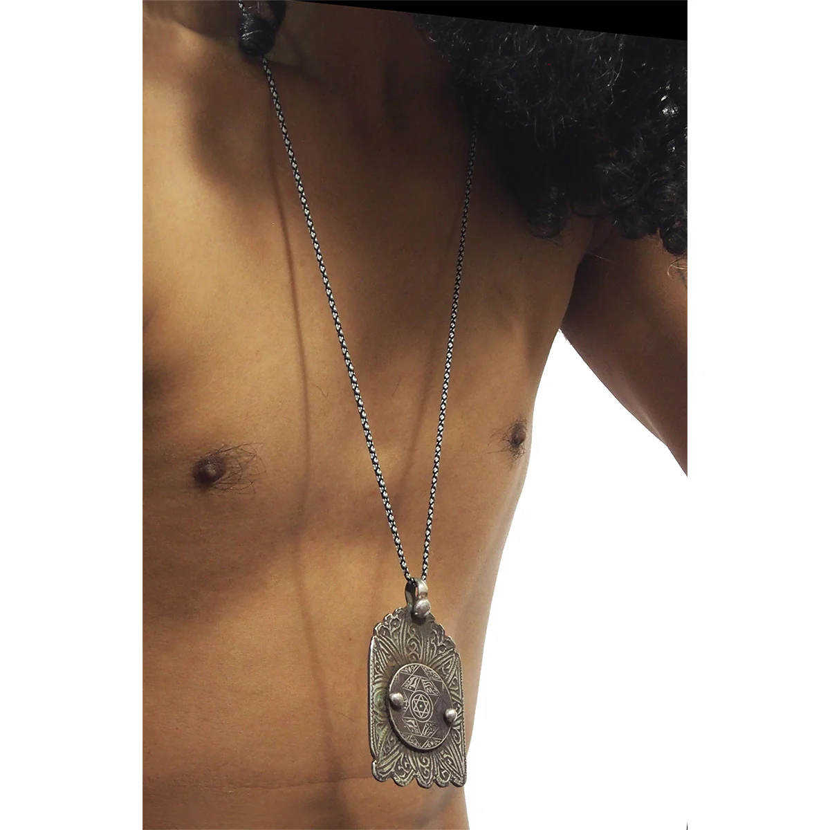 Moroccan Hamsa Pendant - Image 2