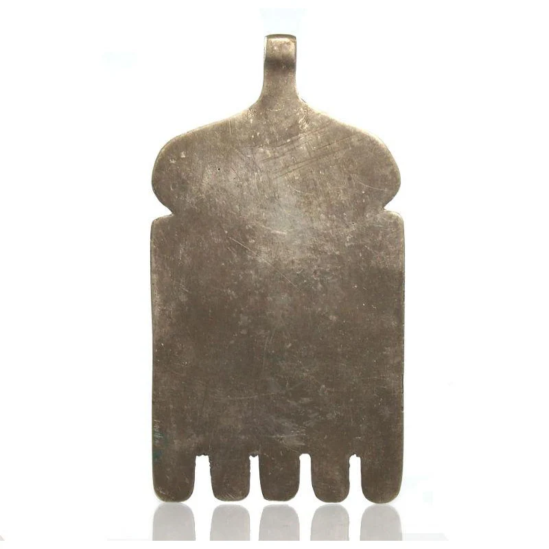 Moroccan Hamsa Pendants w/ Star of David Overlay - Image 4