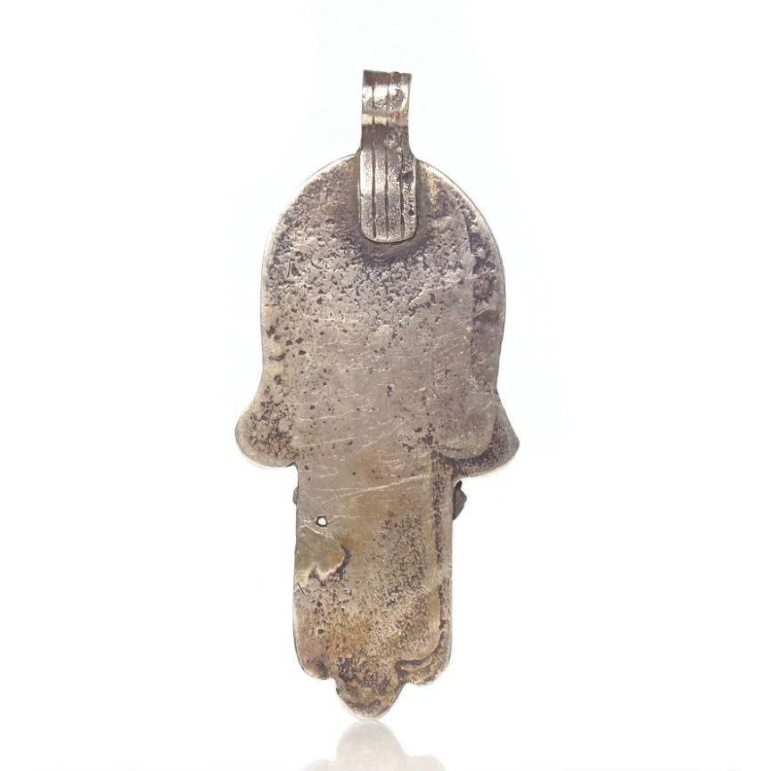 Moroccan Hamsa w/ Salamander and Floral Overlay - Image 3