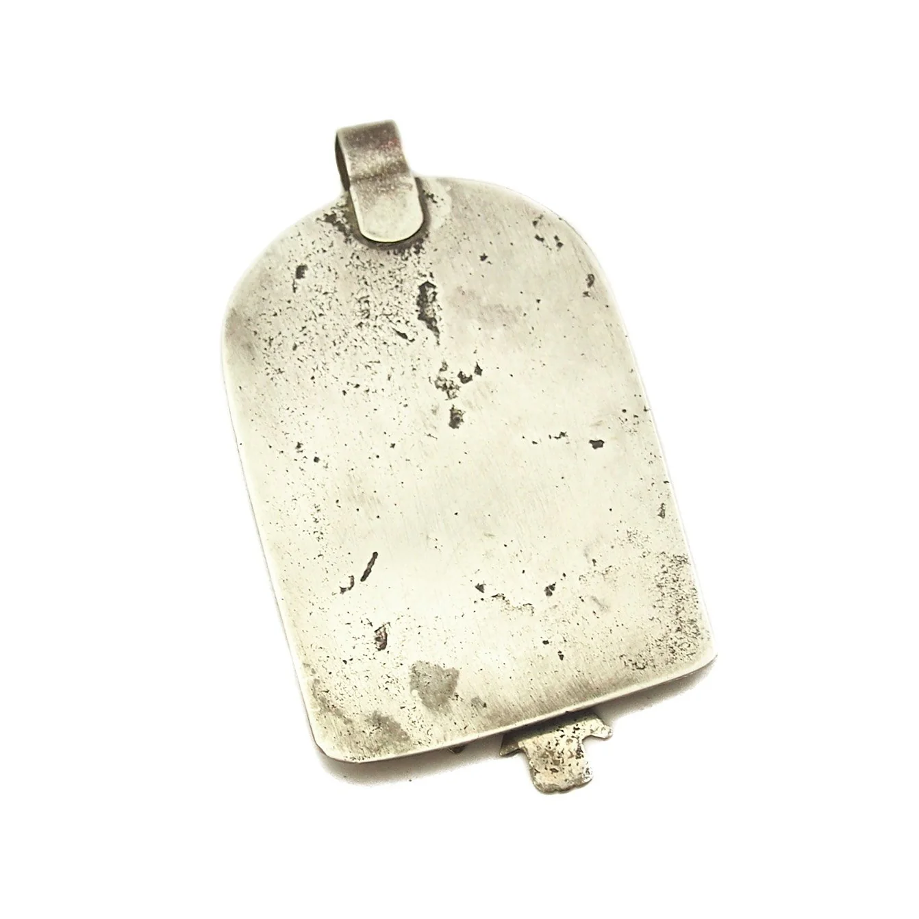 Moroccan Judaica Fish Amulet Hamsa Pendant from Essaouira circa 1950 -1 - Image 4