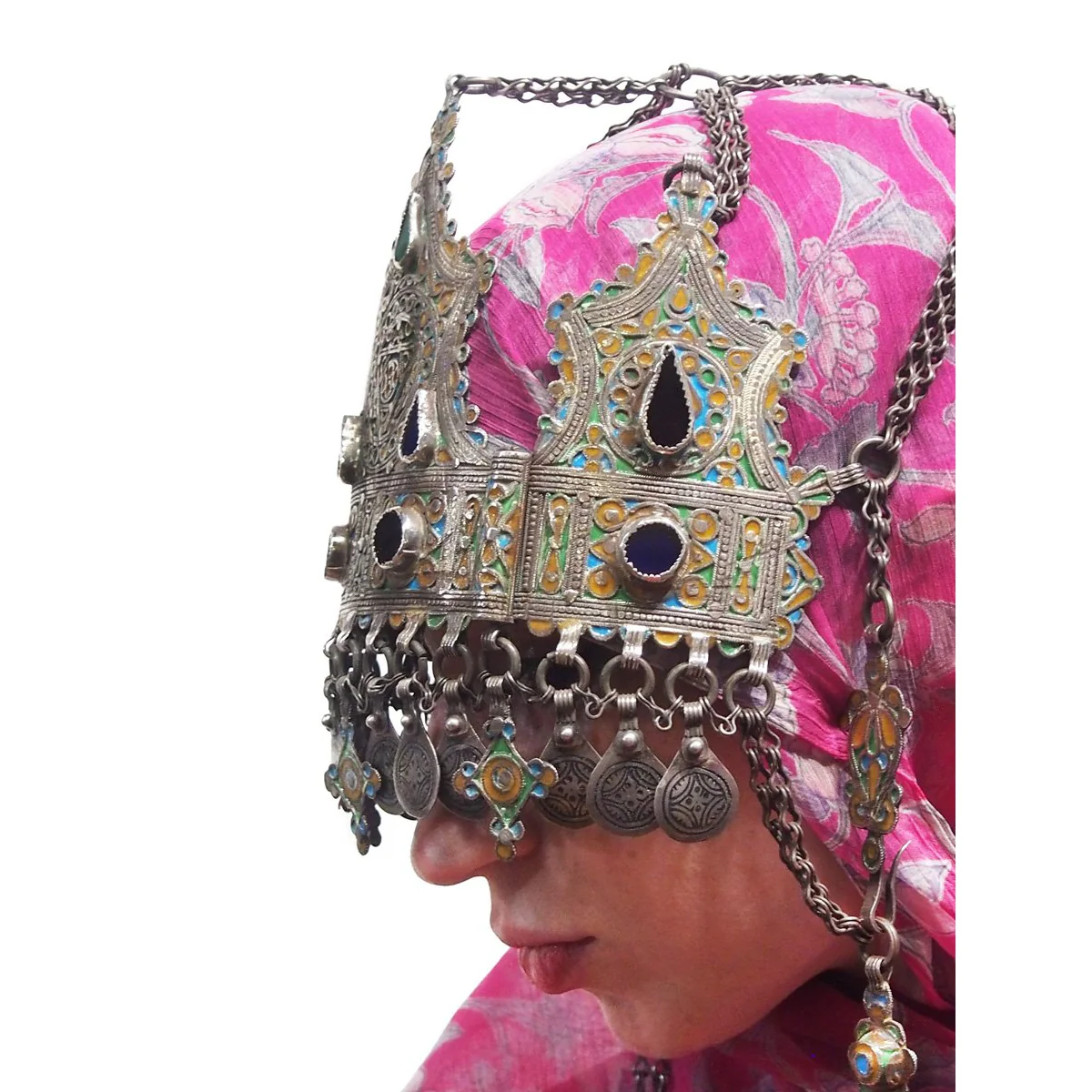 Moroccan Judaica Wedding Crown - Image 2