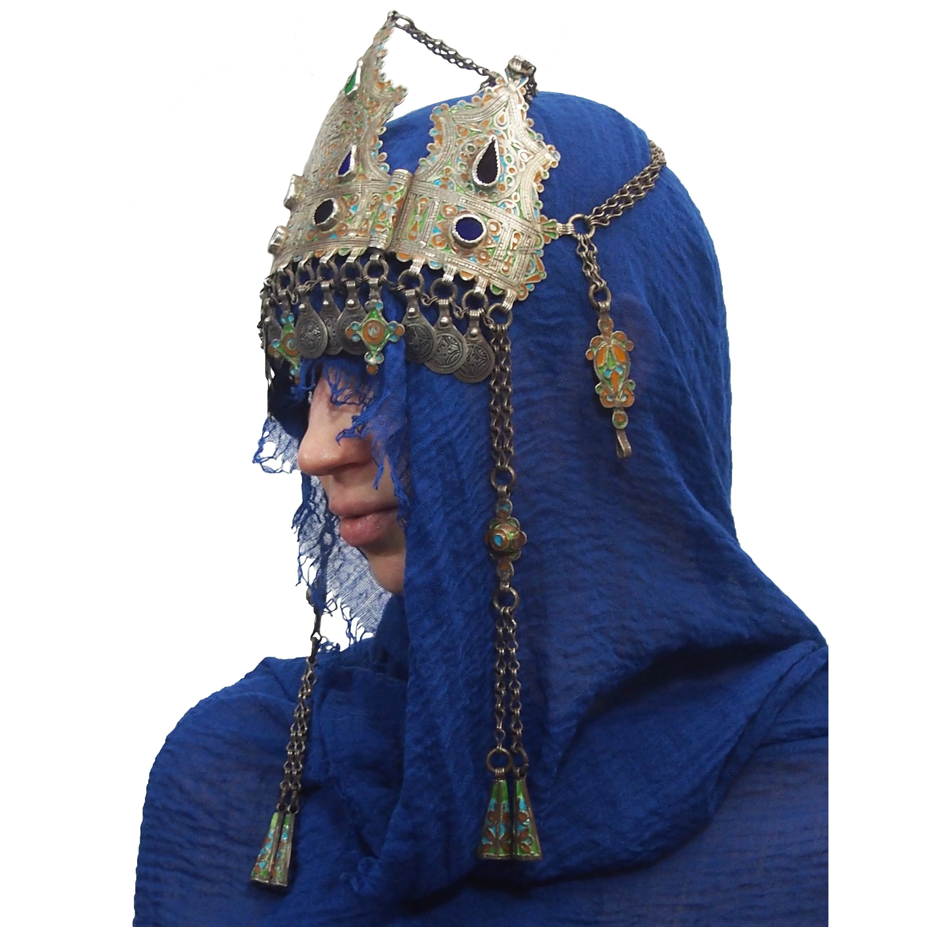 Moroccan Judaica Wedding Crown - Image 3
