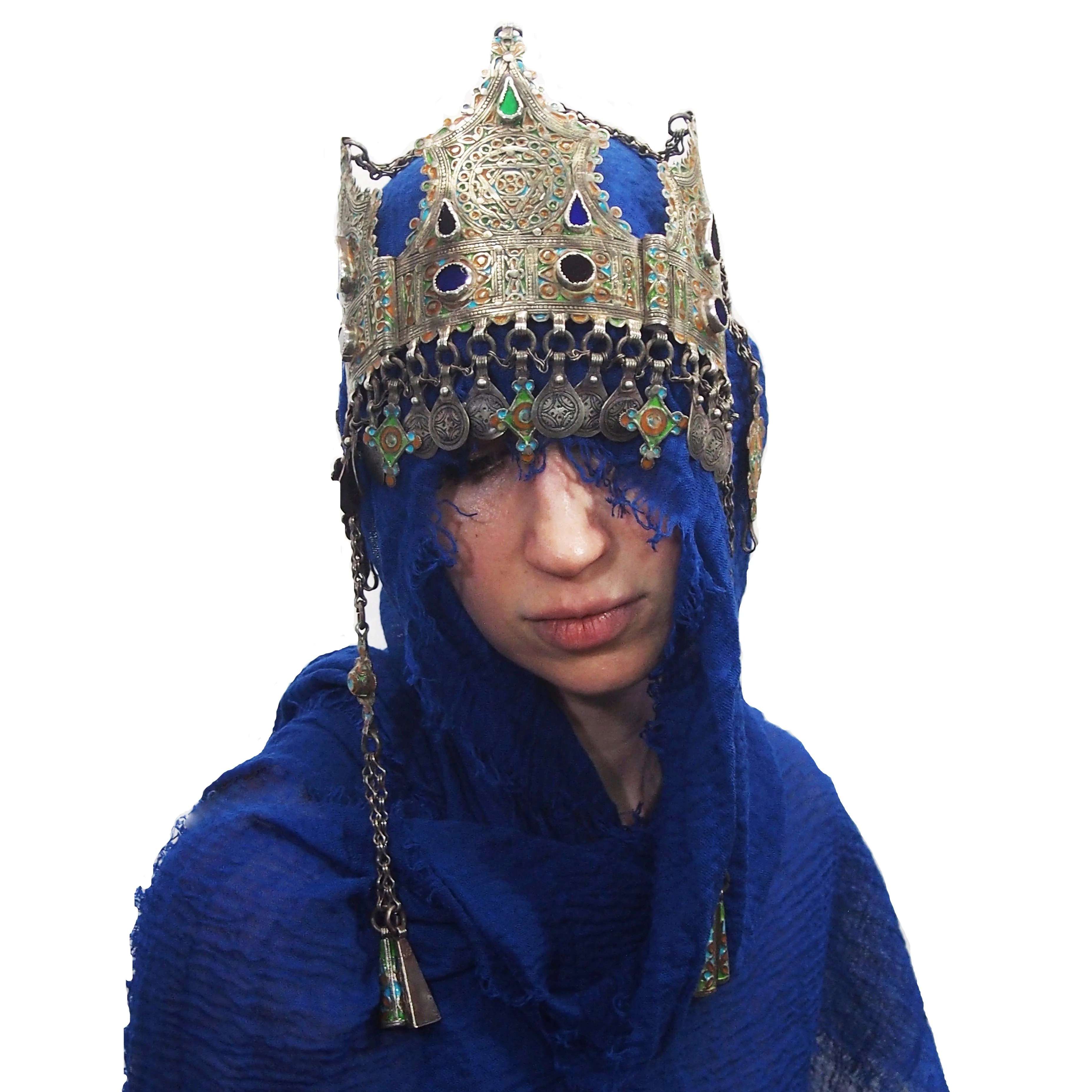 Moroccan Judaica Wedding Crown - Image 4