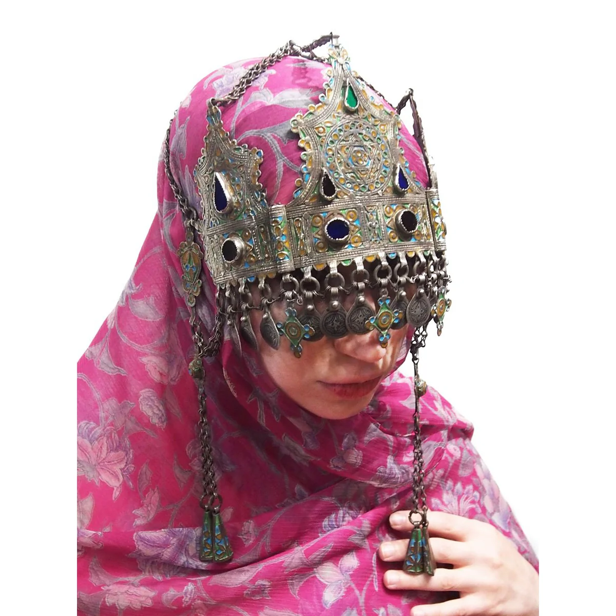 Moroccan Judaica Wedding Crown - Image 7