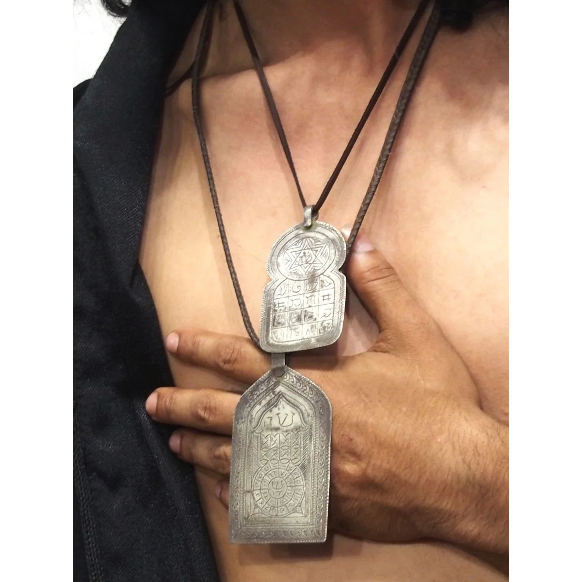 Moroccan Louha Amulet Pendants - Image 4