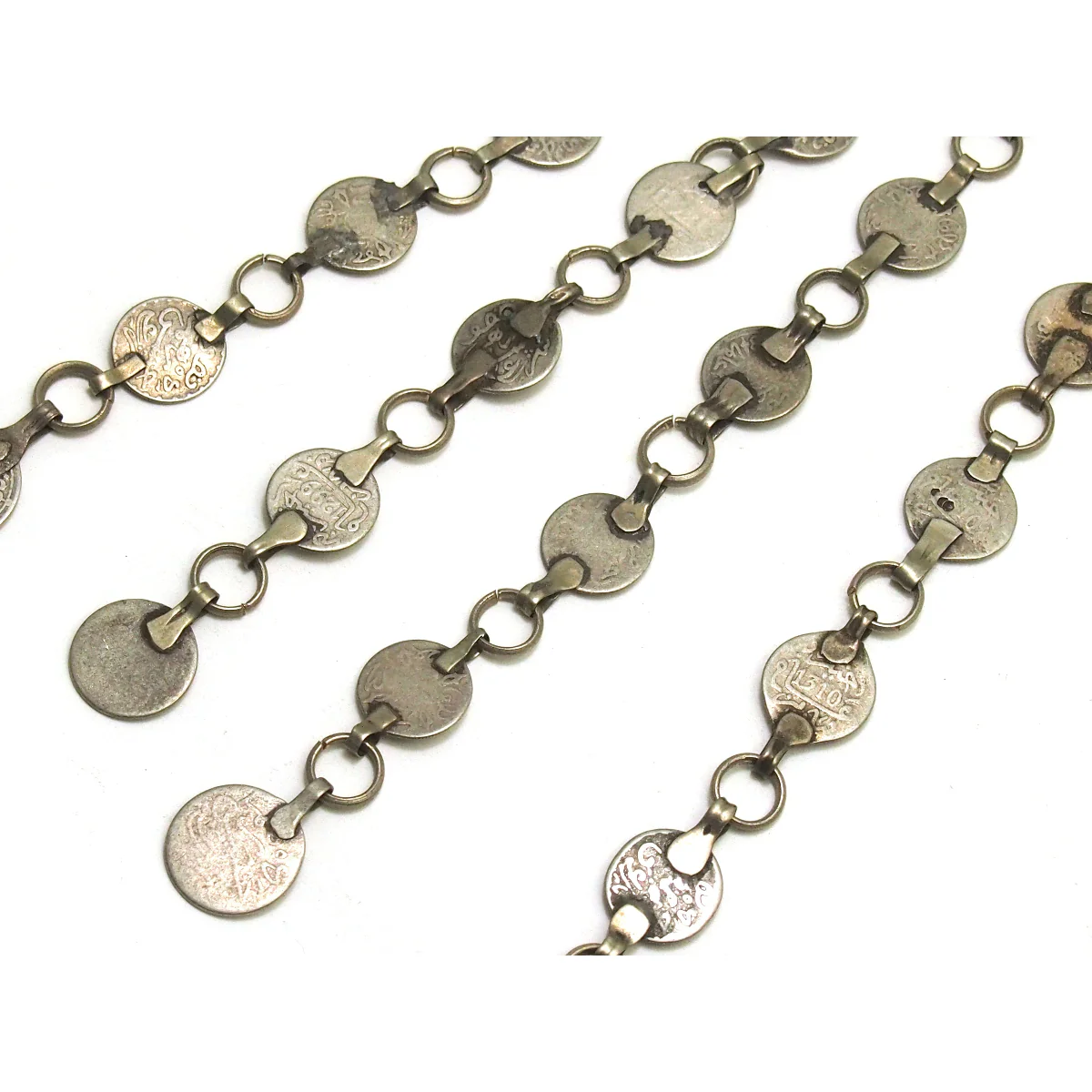 Moroccan Tribal Temporal Pendants/ Earrings Pair 1 - Image 3