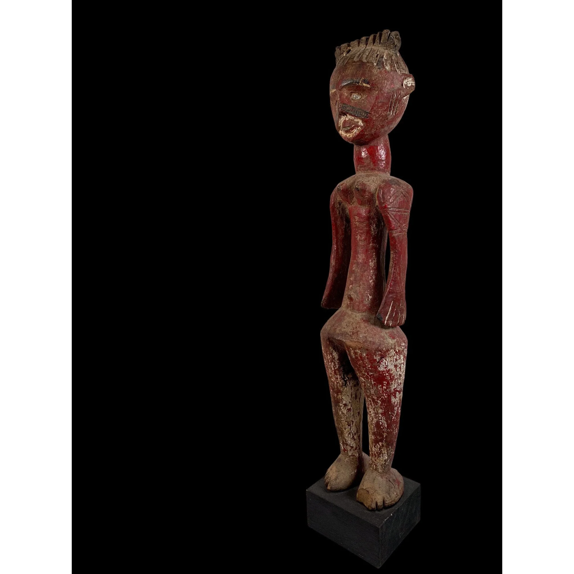 Mossi Female Altar Figure, Burkina Faso #1162 PROVENANCE - Image 12