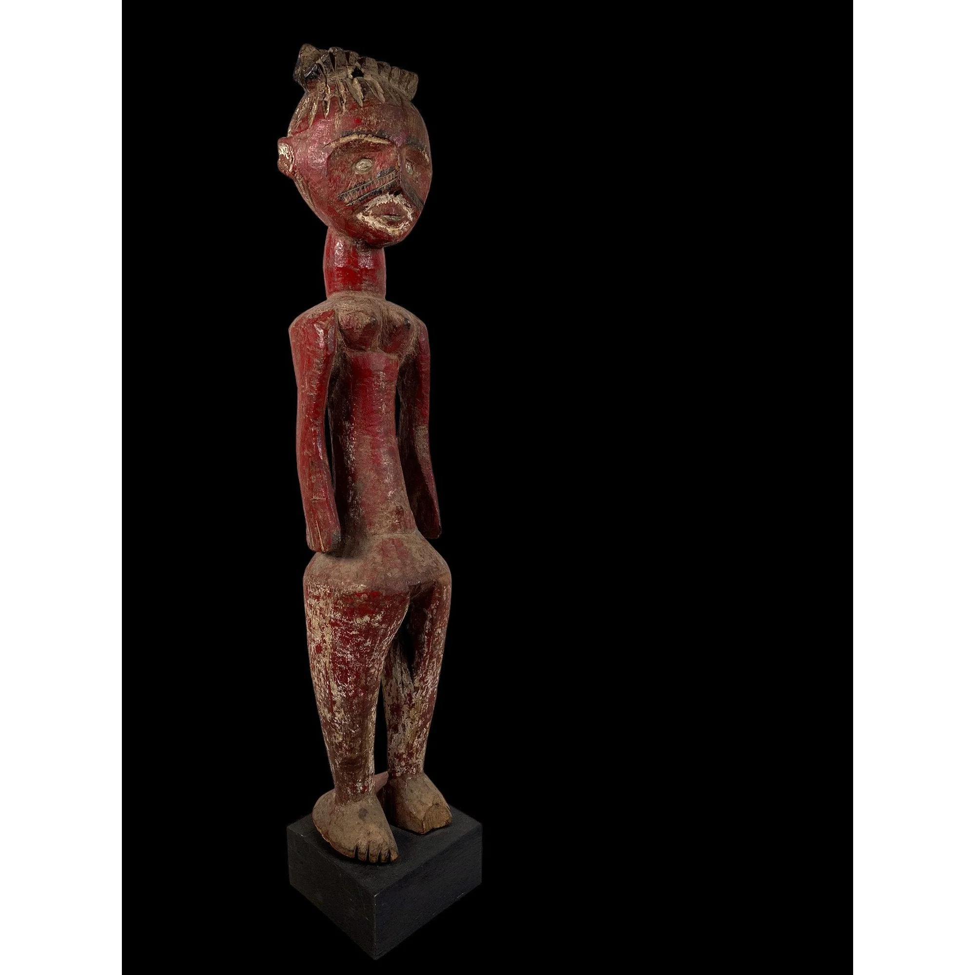 Mossi Female Altar Figure, Burkina Faso #1162 PROVENANCE - Image 2