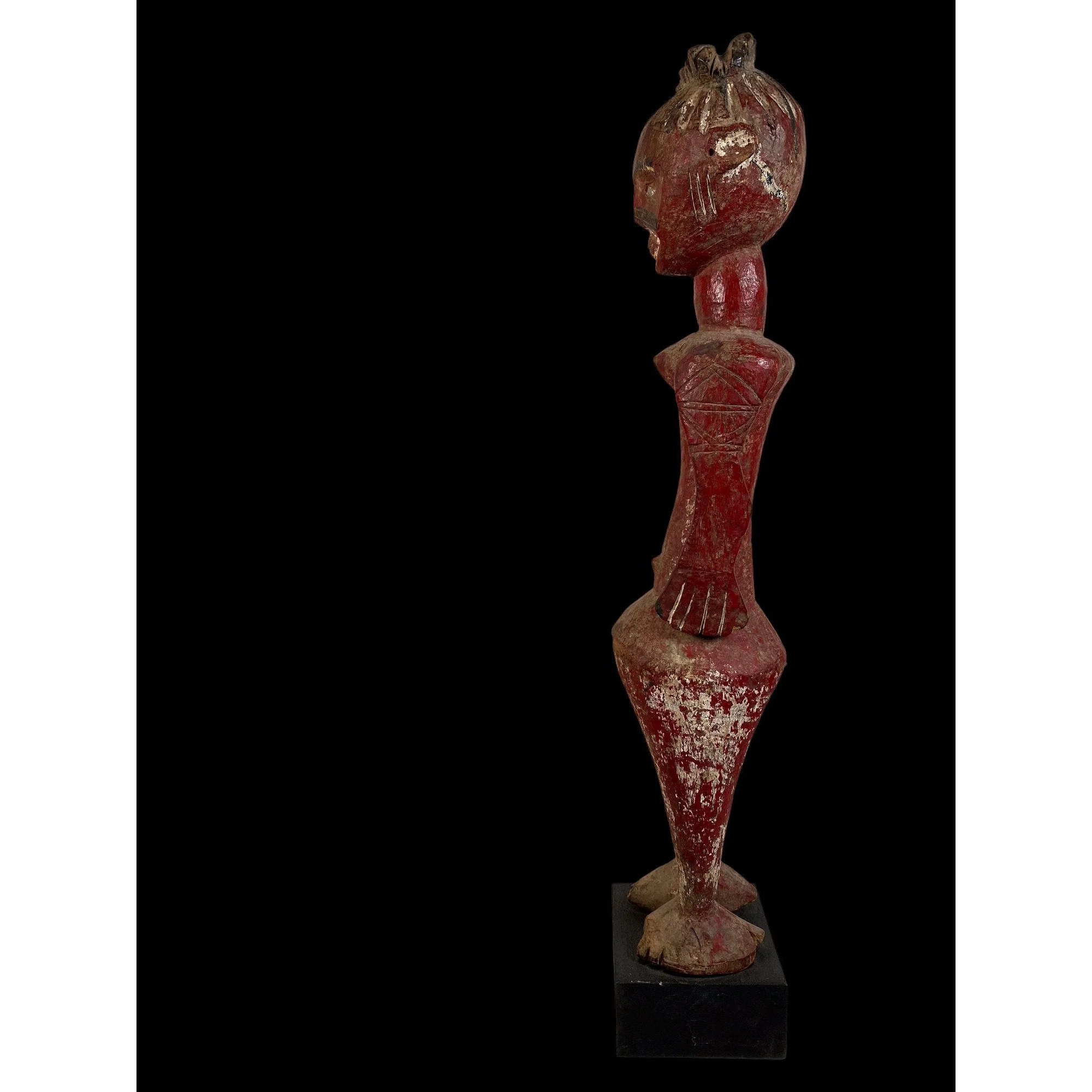 Mossi Female Altar Figure, Burkina Faso #1162 PROVENANCE - Image 3