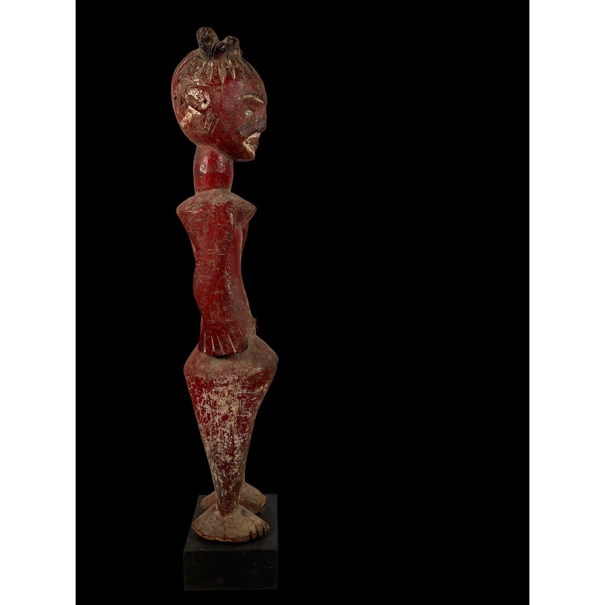Mossi Female Altar Figure, Burkina Faso #1162 PROVENANCE - Image 4