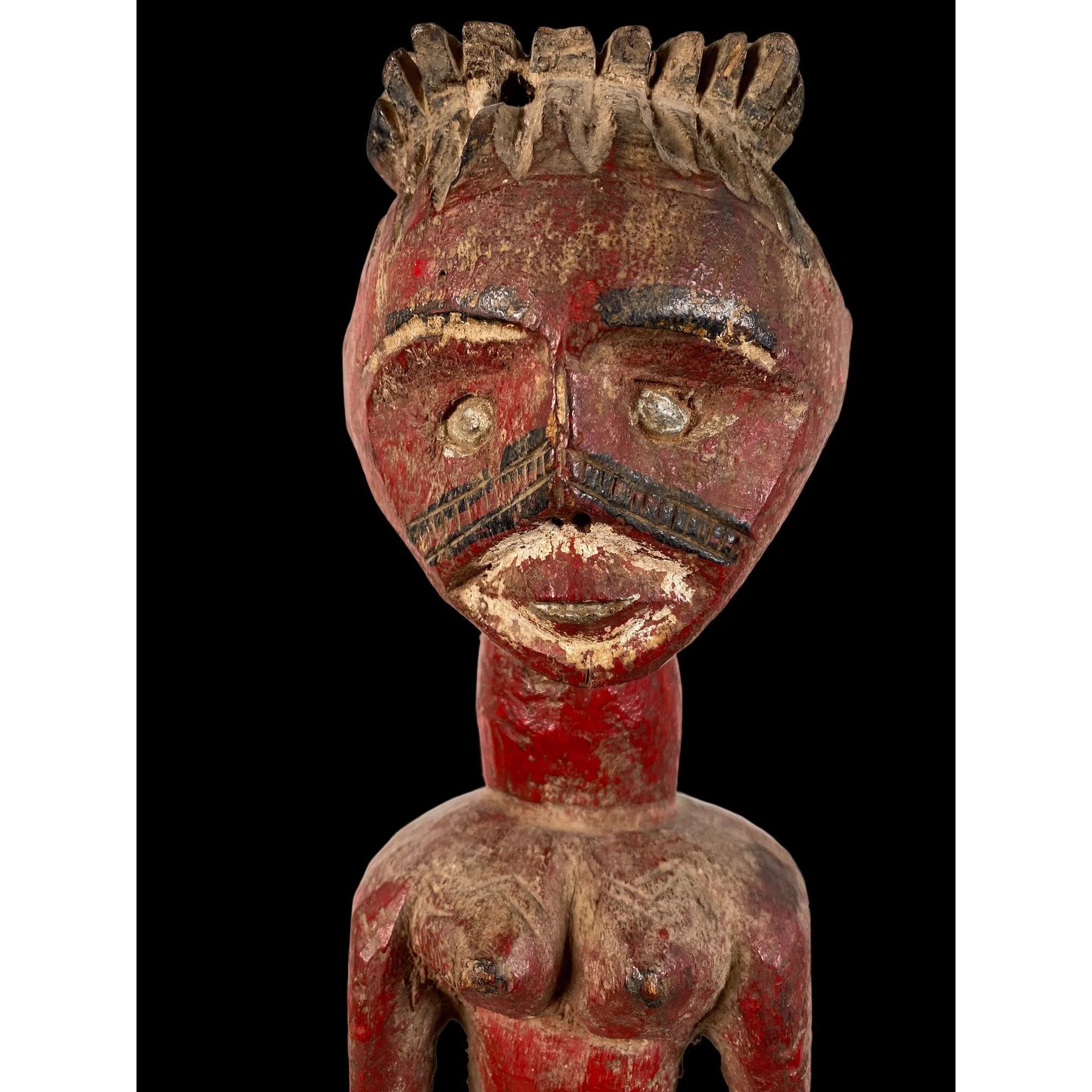 Mossi Female Altar Figure, Burkina Faso #1162 PROVENANCE - Image 8