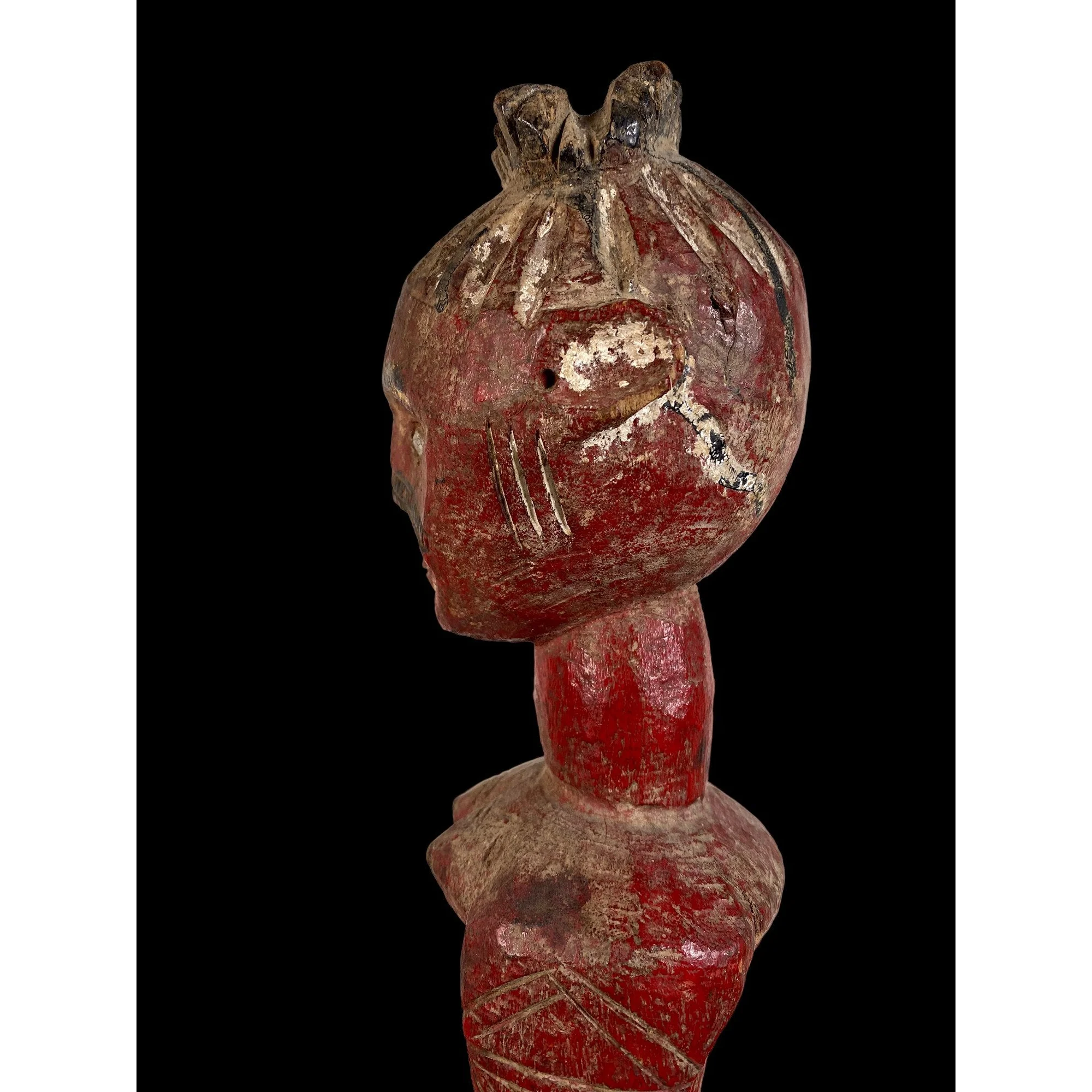 Mossi Female Altar Figure, Burkina Faso #1162 PROVENANCE - Image 9