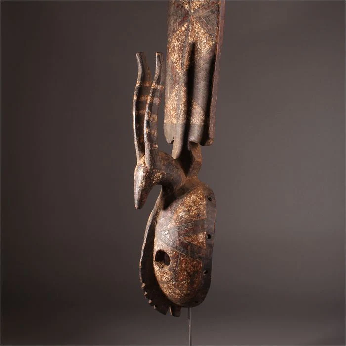Mossi Karanga Plank Mask, Burkina Faso #608 - Image 5