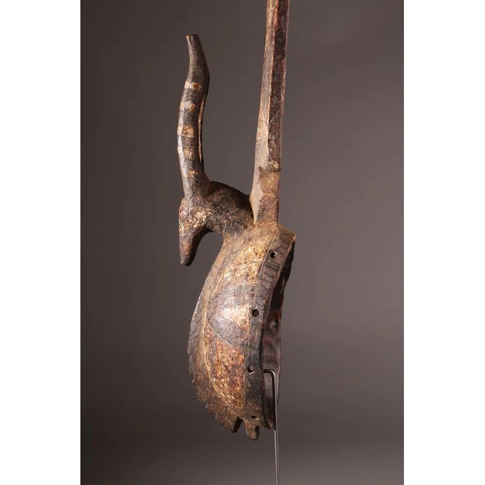 Mossi Karanga Plank Mask, Burkina Faso #608 - Image 7