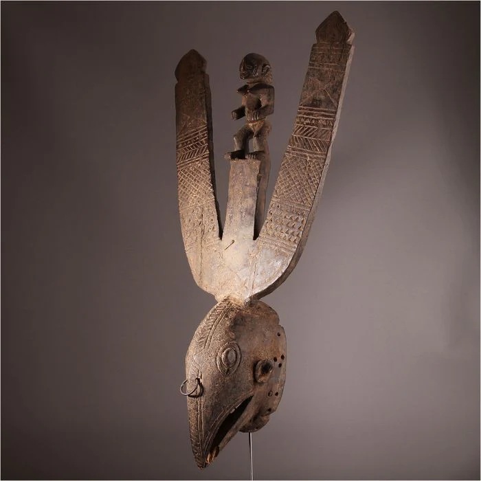 Mossi Mask, Burkina Faso #829 double - Image 2