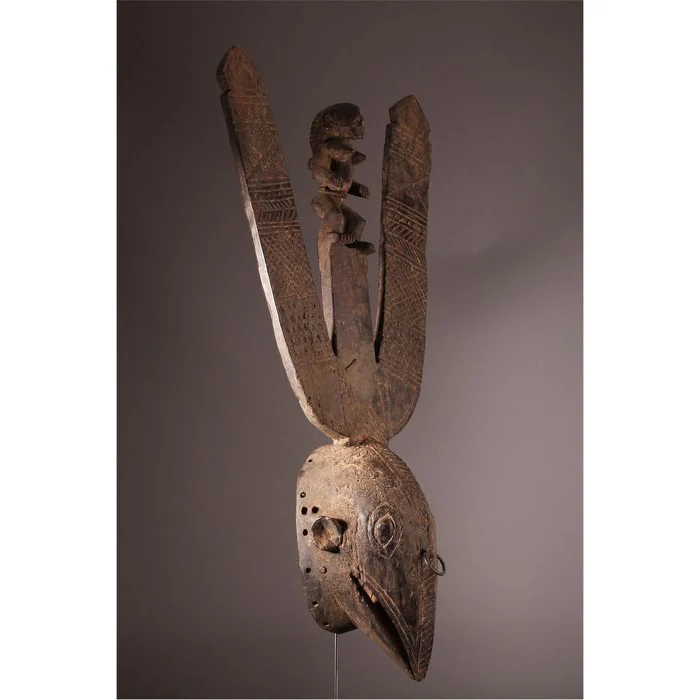 Mossi Mask, Burkina Faso #829 double - Image 3