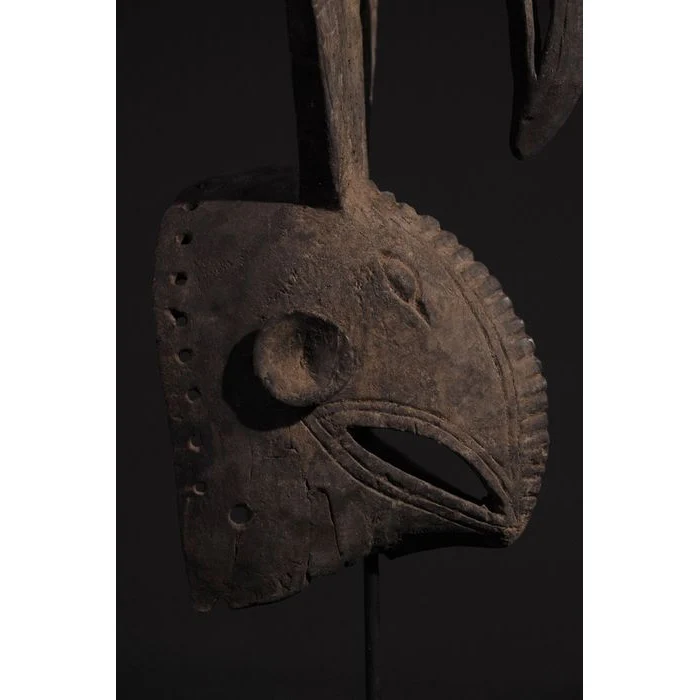Mossi Bird Zoomorphic Plank Mask, Burkina Faso #914 PROVENANCE - Image 10