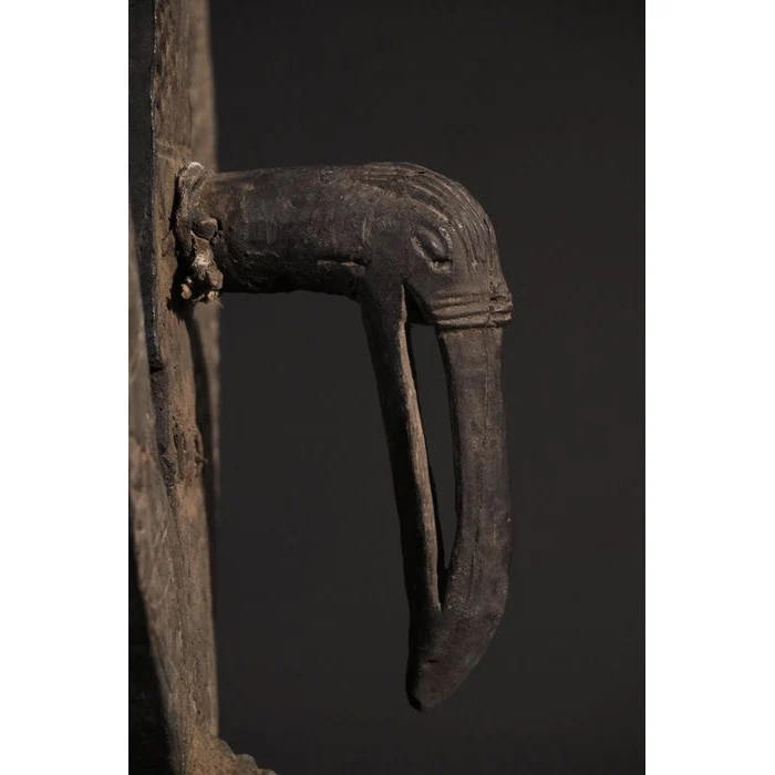 Mossi Bird Zoomorphic Plank Mask, Burkina Faso #914 PROVENANCE - Image 15
