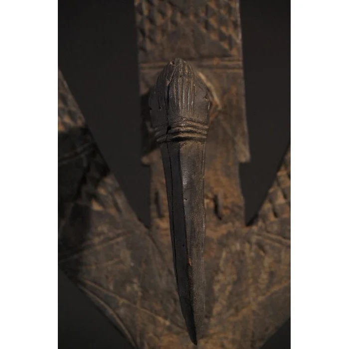 Mossi Bird Zoomorphic Plank Mask, Burkina Faso #914 PROVENANCE - Image 17