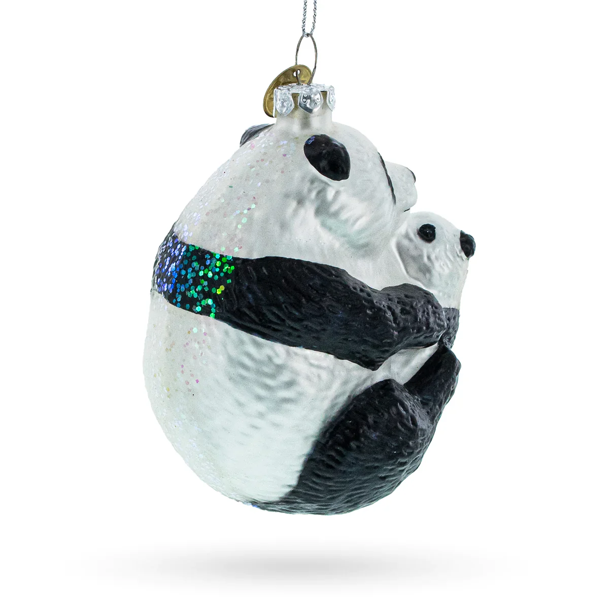 Mama and Baby Panda Ornament PS - Image 3