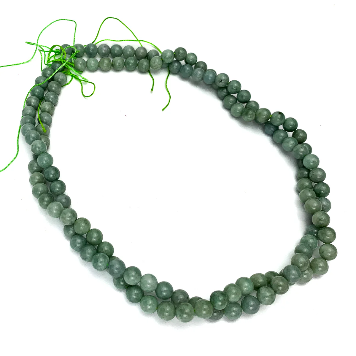 Myanmar Jade 6.5mm Smooth Rounds - Image 3
