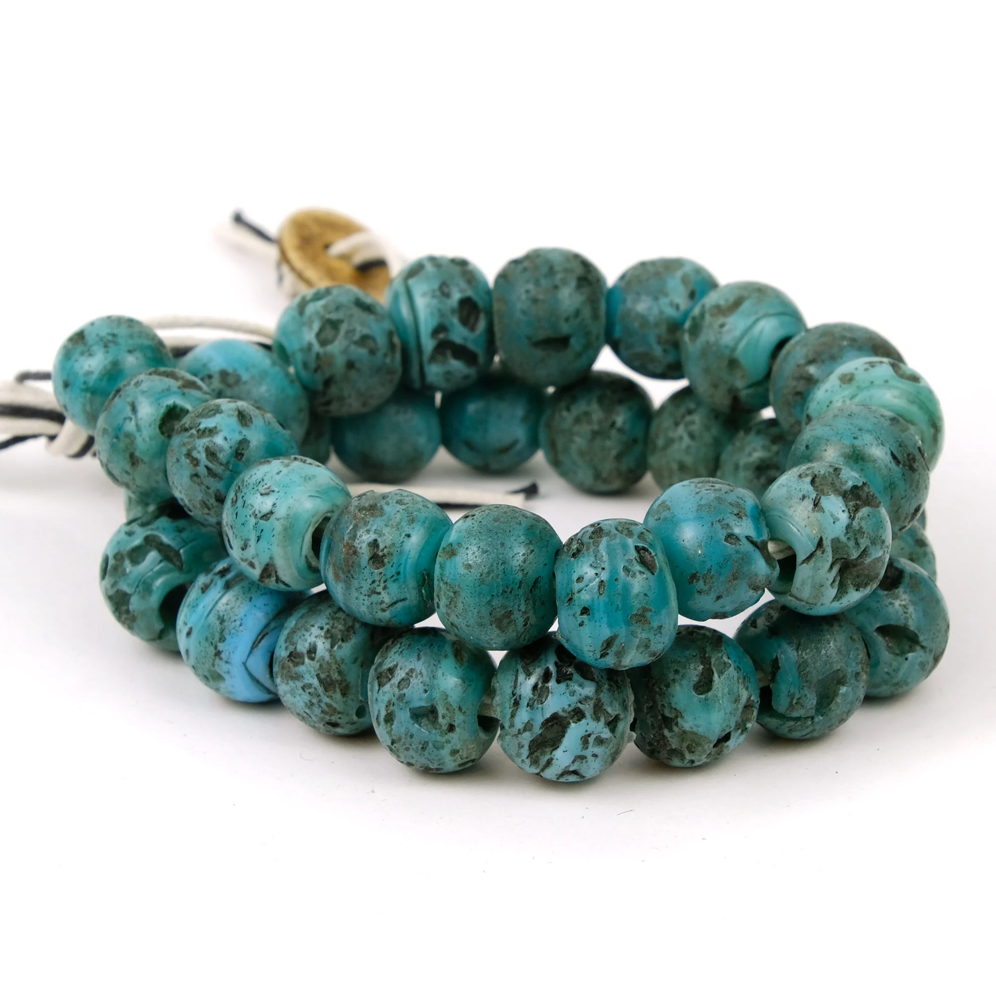Naga Heirloom "Turquoise" Round Strand / Necklace - Image 2