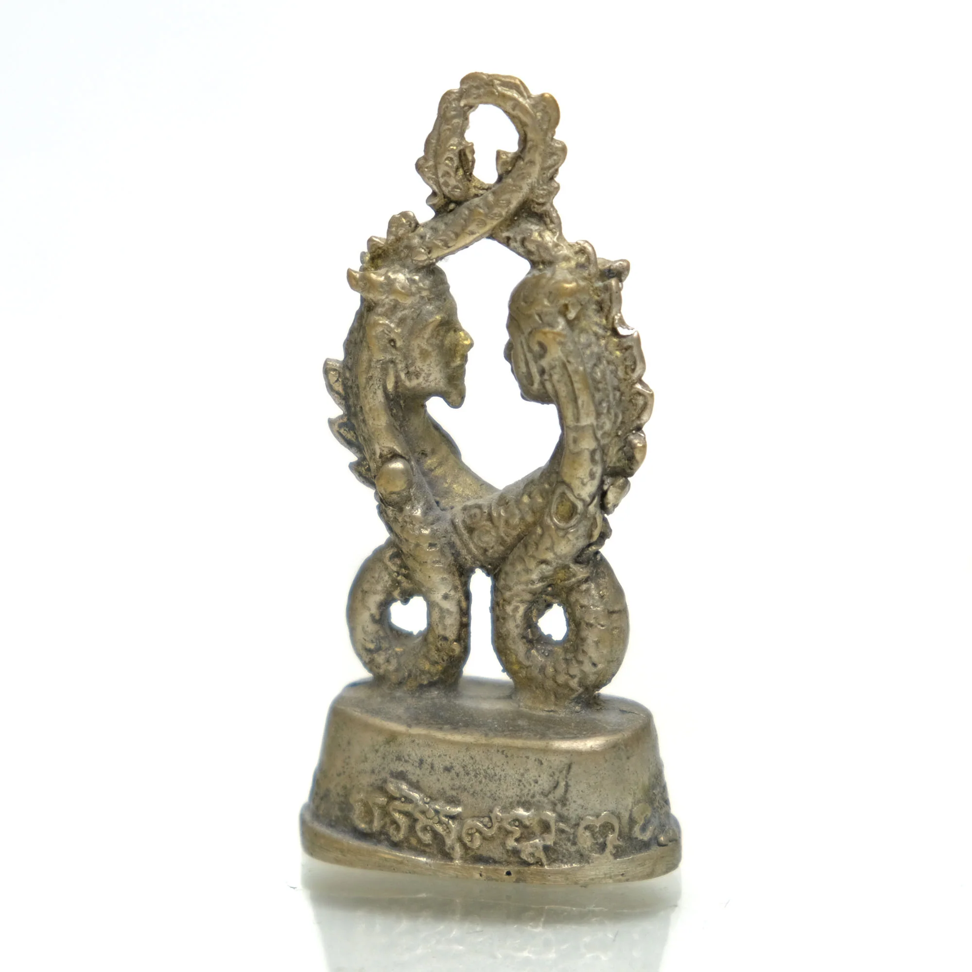Naga King and Queen Couple Love Amulet Pendant - Image 3