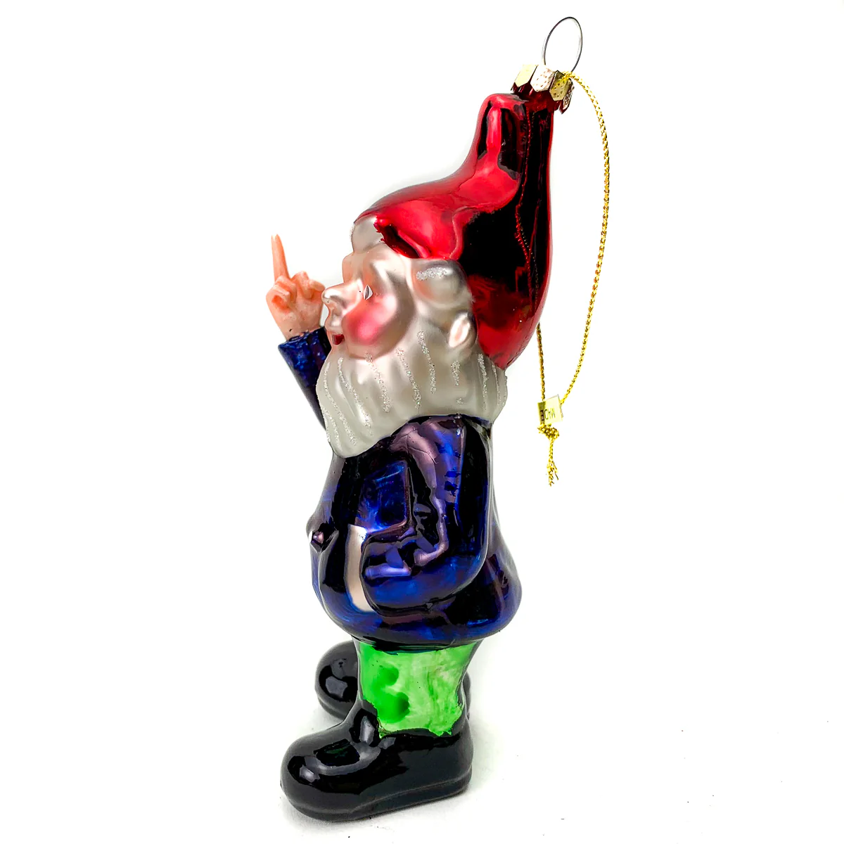 Naughty Gnome Technicolor Ornament - Image 4