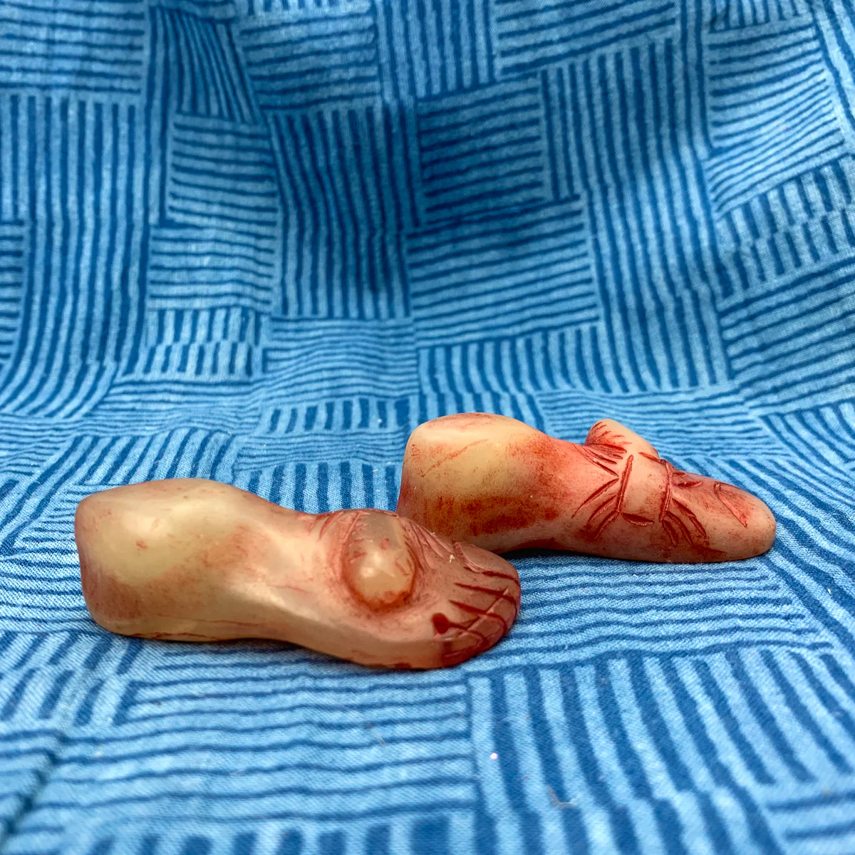 Jade Feet Of Dīpankara Buddha Talismanic Bead Set - Image 3