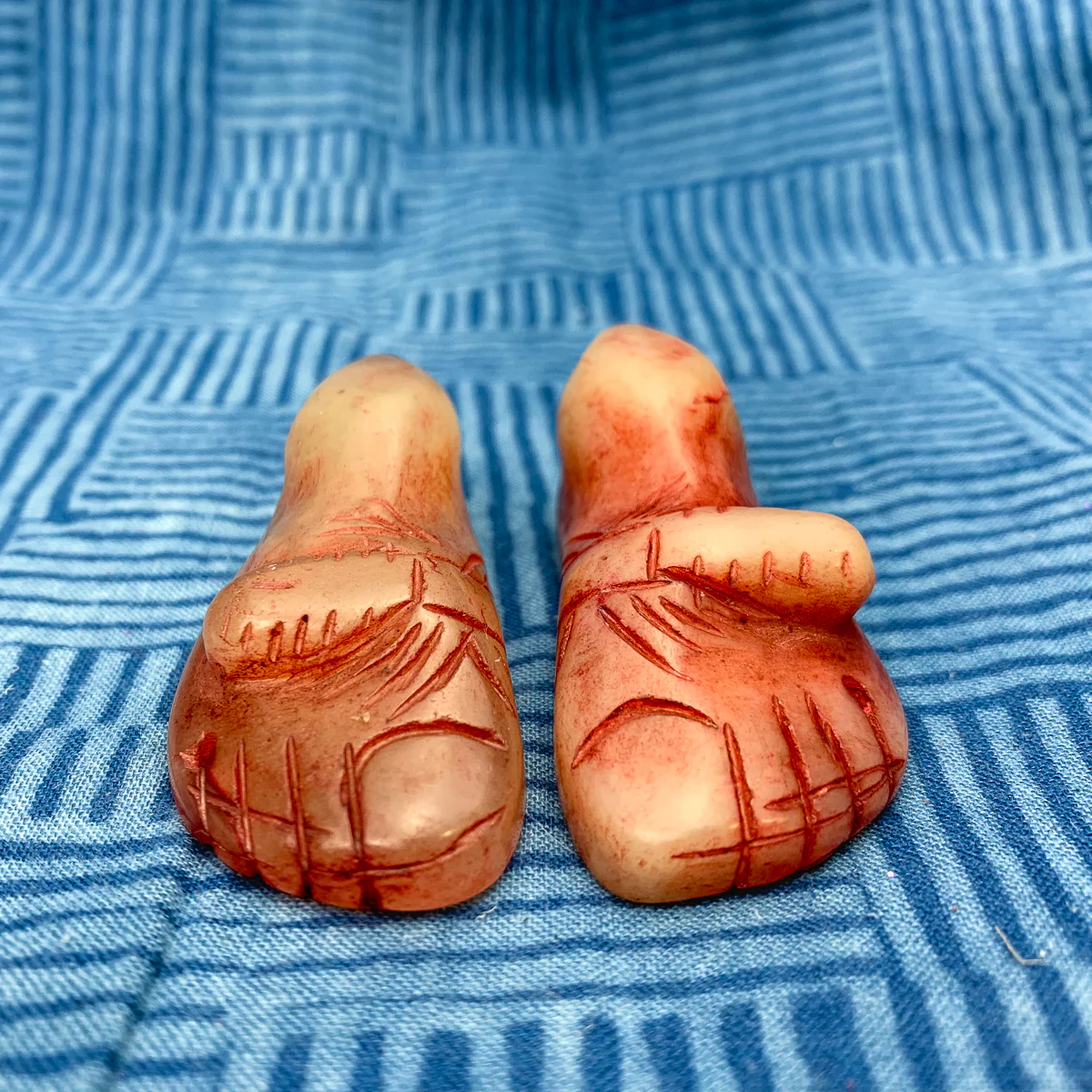 Jade Feet Of Dīpankara Buddha Talismanic Bead Set - Image 4