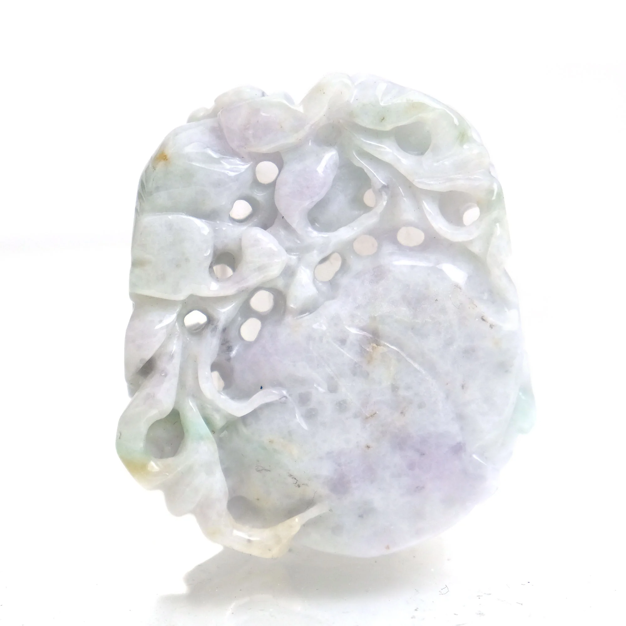 Jade Nephrite Medicine Gourd Pendant with Guardian Animal - Image 3