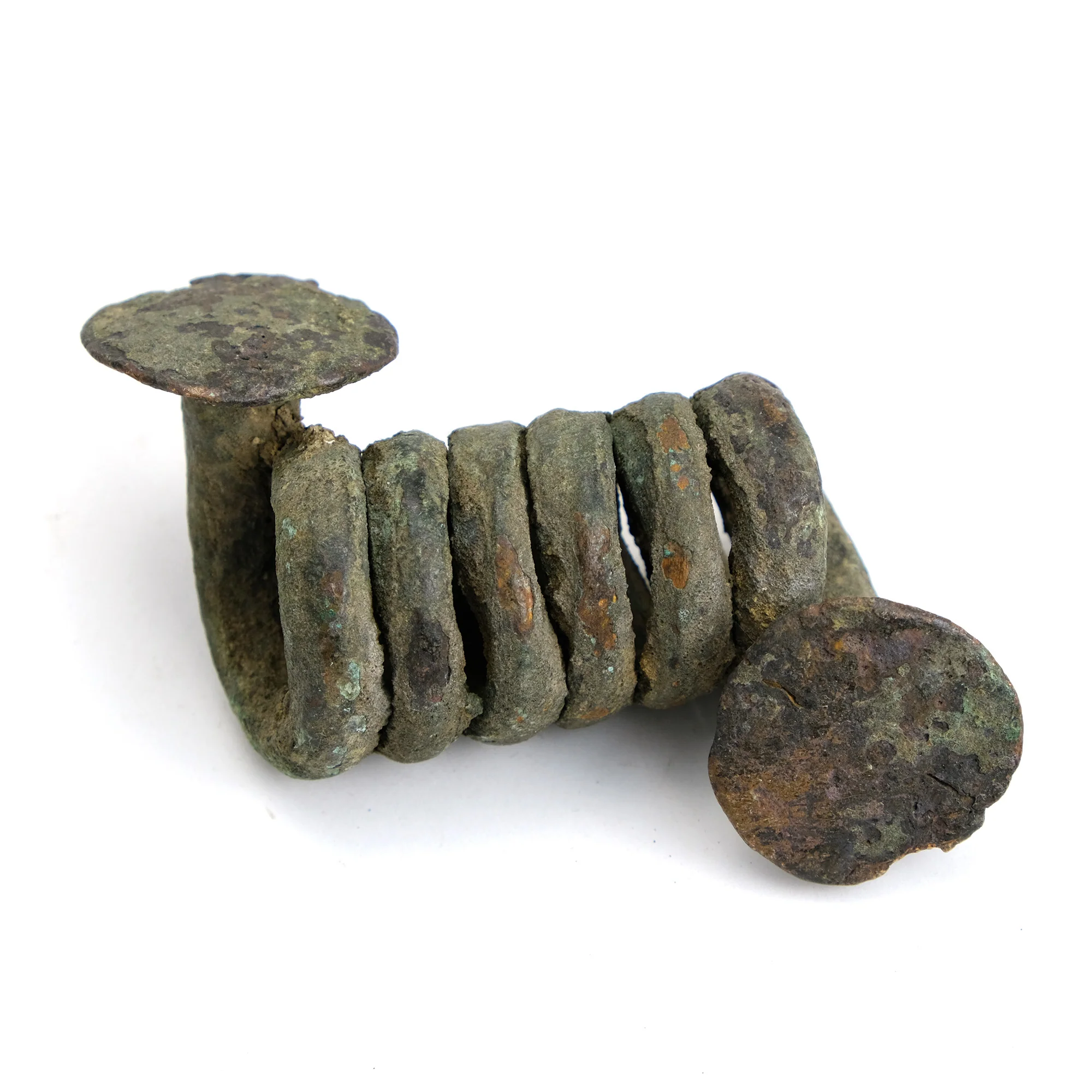 Currency Bronze Spiral Object from Nigeria - Image 3