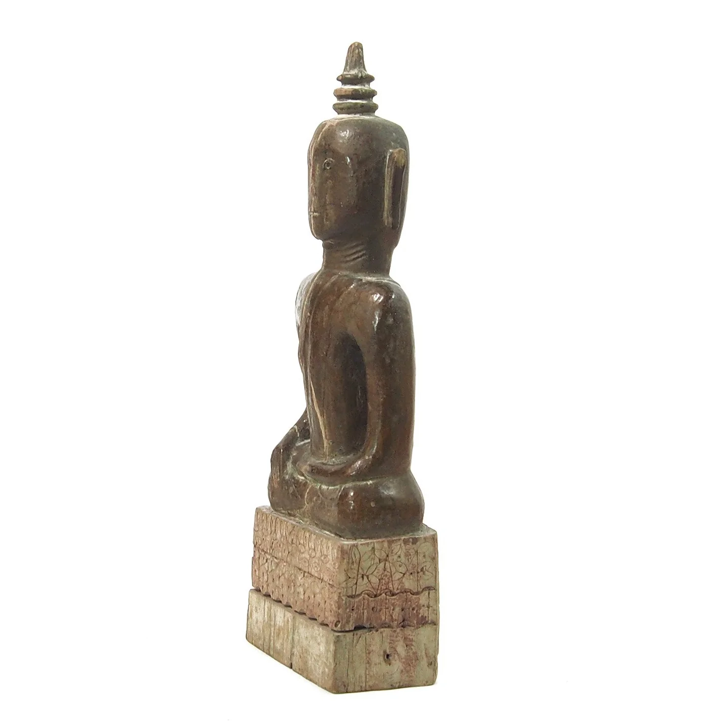 Brian's Collection Buddha Statue Antique 3 - Image 3