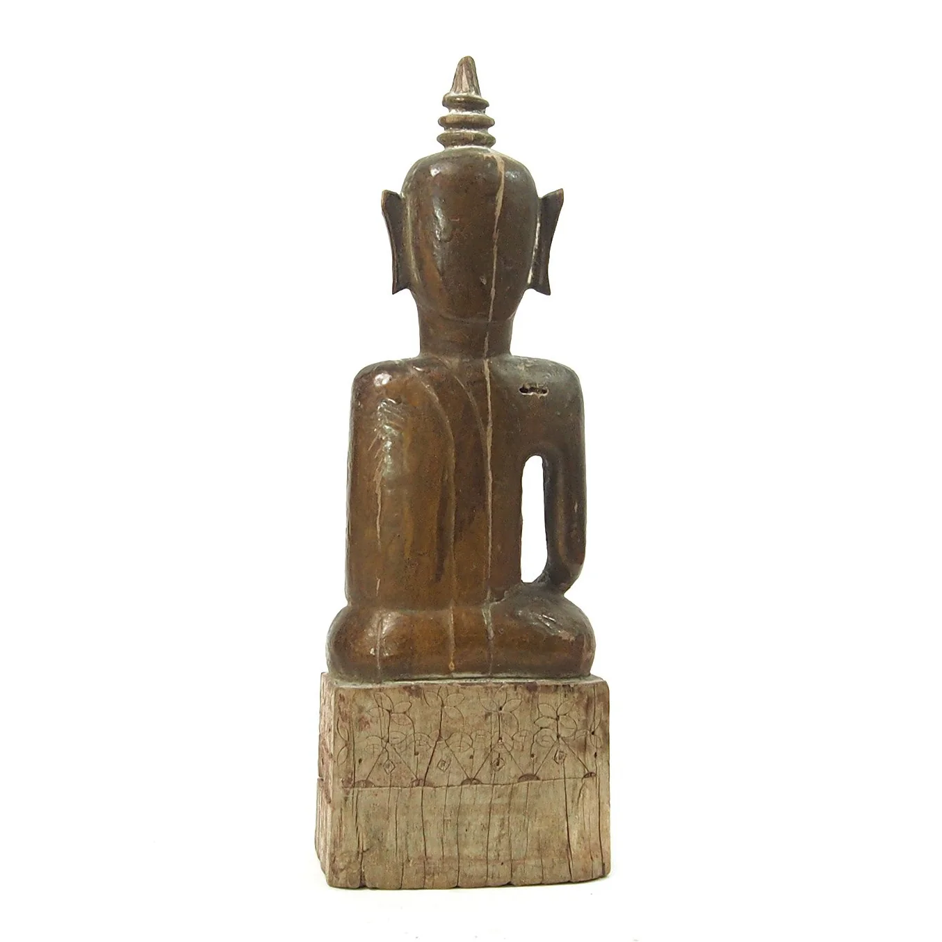 Brian's Collection Buddha Statue Antique 3 - Image 4