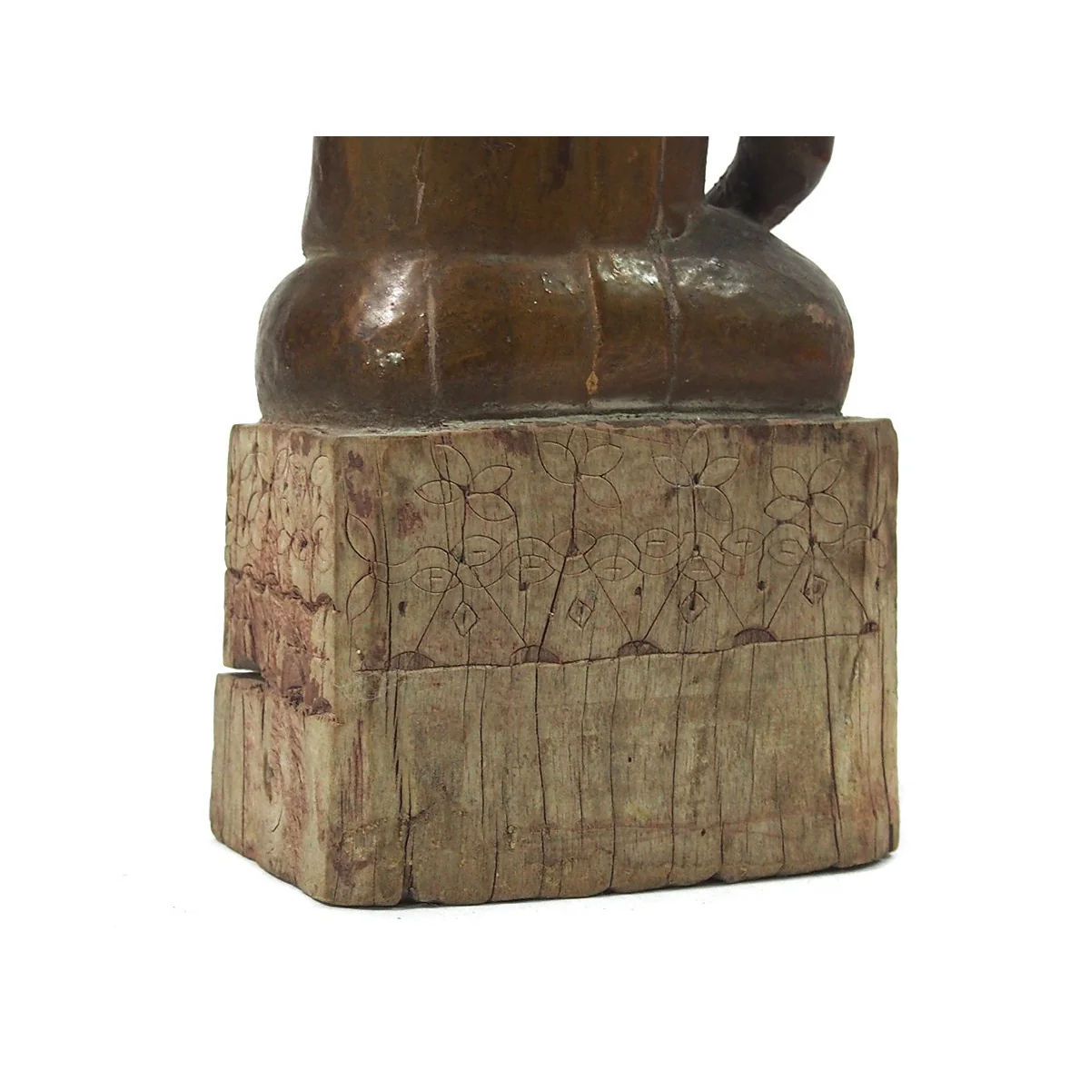 Brian's Collection Buddha Statue Antique 3 - Image 6