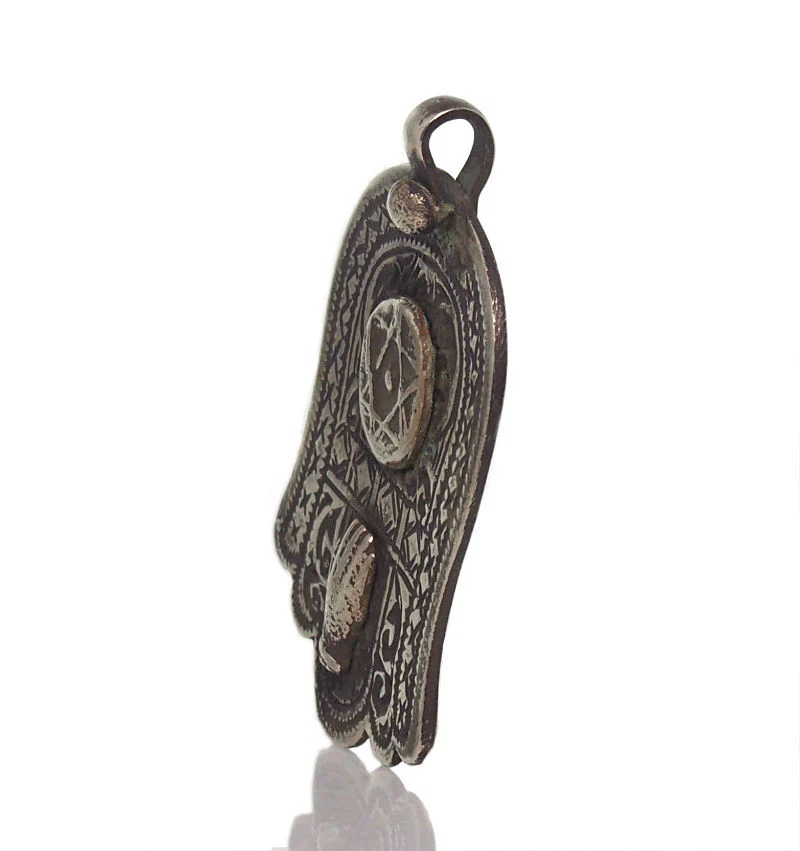 Moroccan Hamsa Pendant - 05 - Image 2