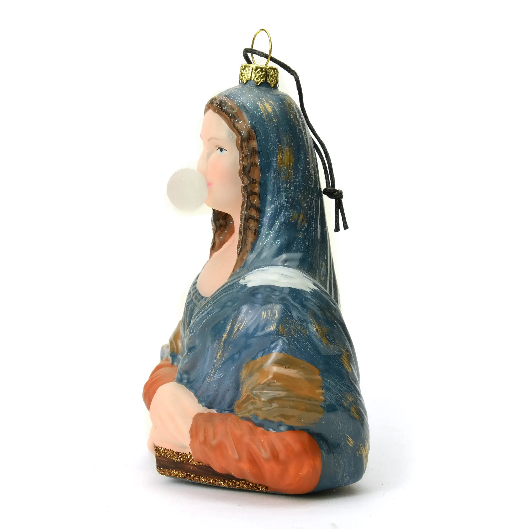 Mona Lisa Bubble Gum Ornament - Image 2