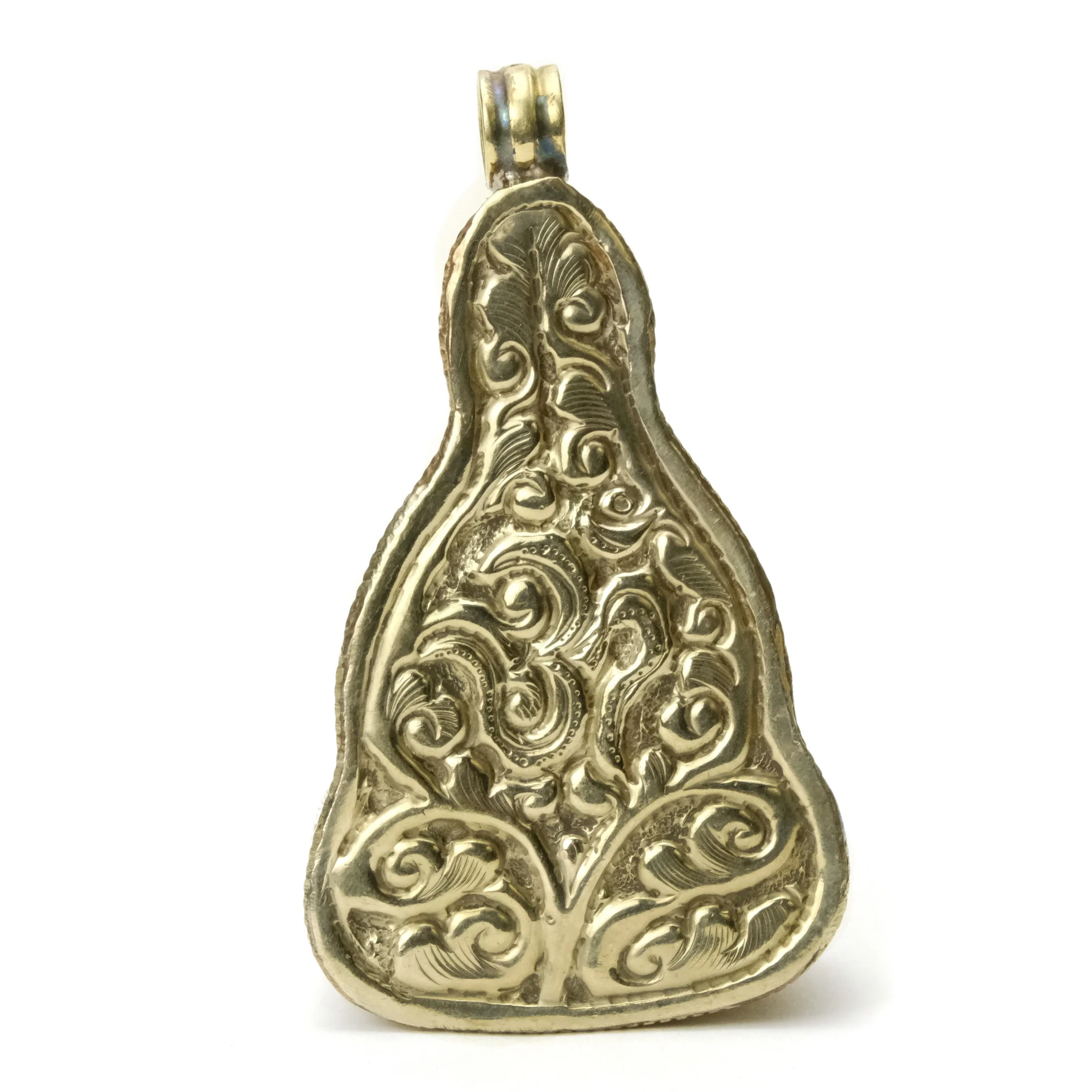 Shaka Nyorai Japanese Style Jade Buddha Pendant #42 - 1 - Image 3